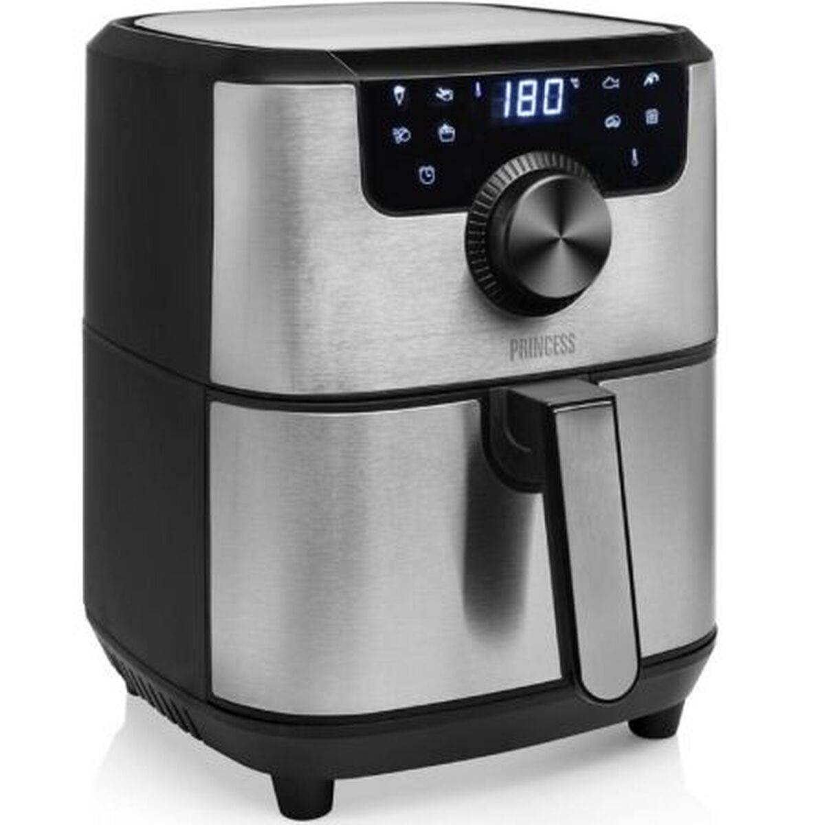 Freidora de Aire Princess 01.182033.01.001 1500 W Negro Plateado 4,5 L