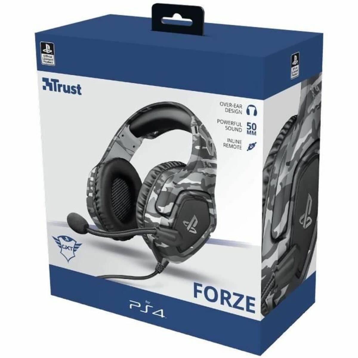Auriculares Inalámbricos Trust 23531 GXT488 Gris