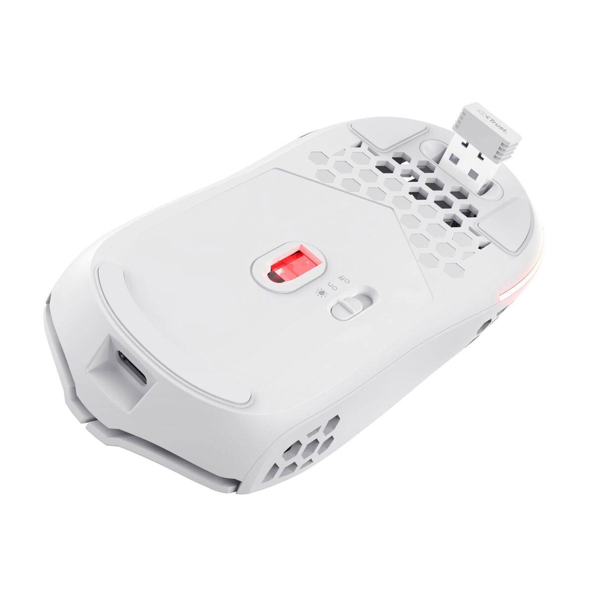 Ratón Gaming Trust GXT 929 4800 dpi Blanco