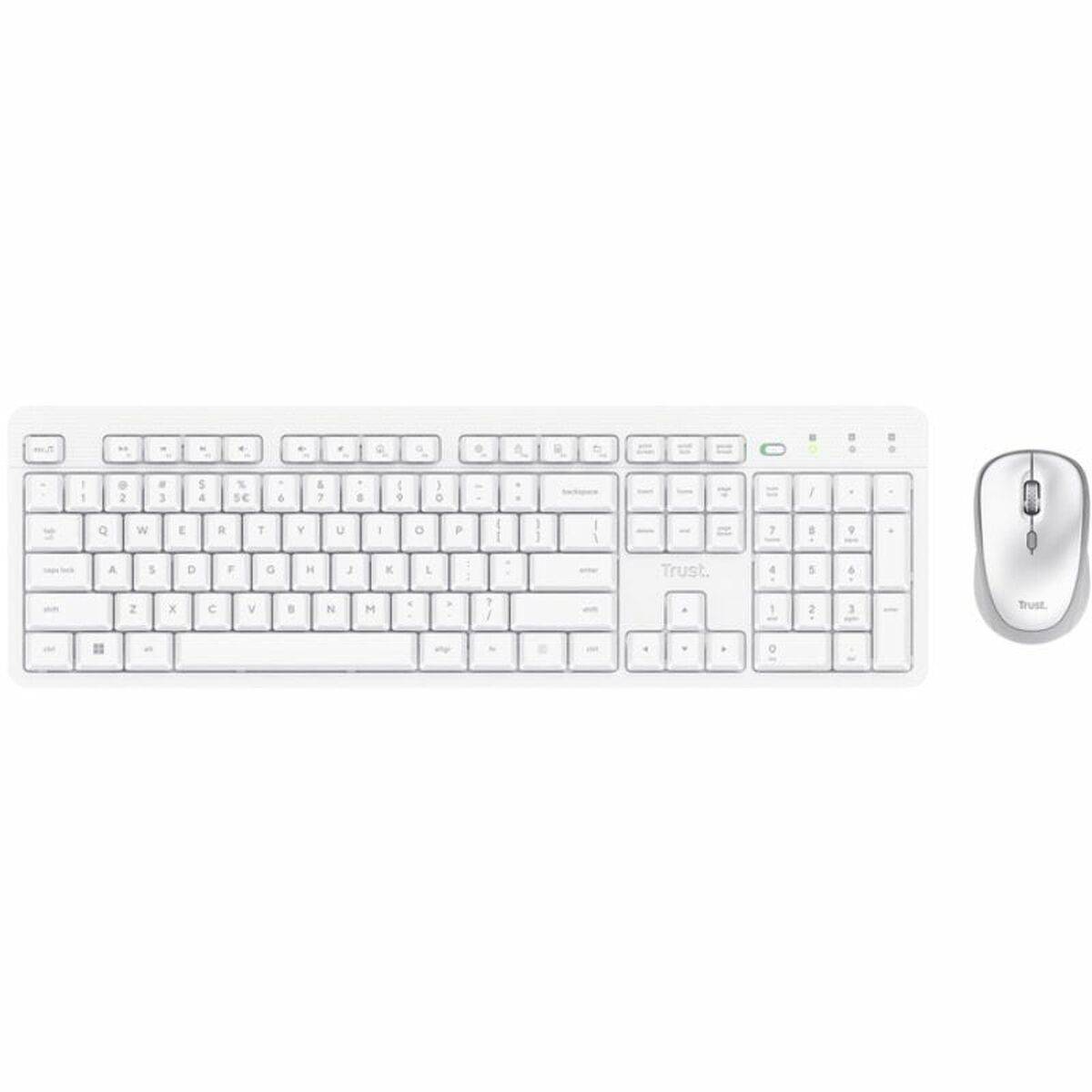 Teclado numérico Trust 25467 Blanco