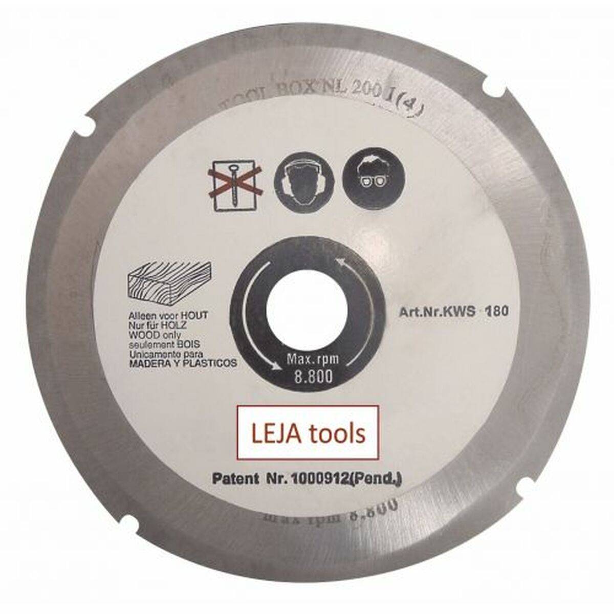 Disco tronzador fresador para amoladoras angulares LEJA Tools 30 mm 22,2 mm