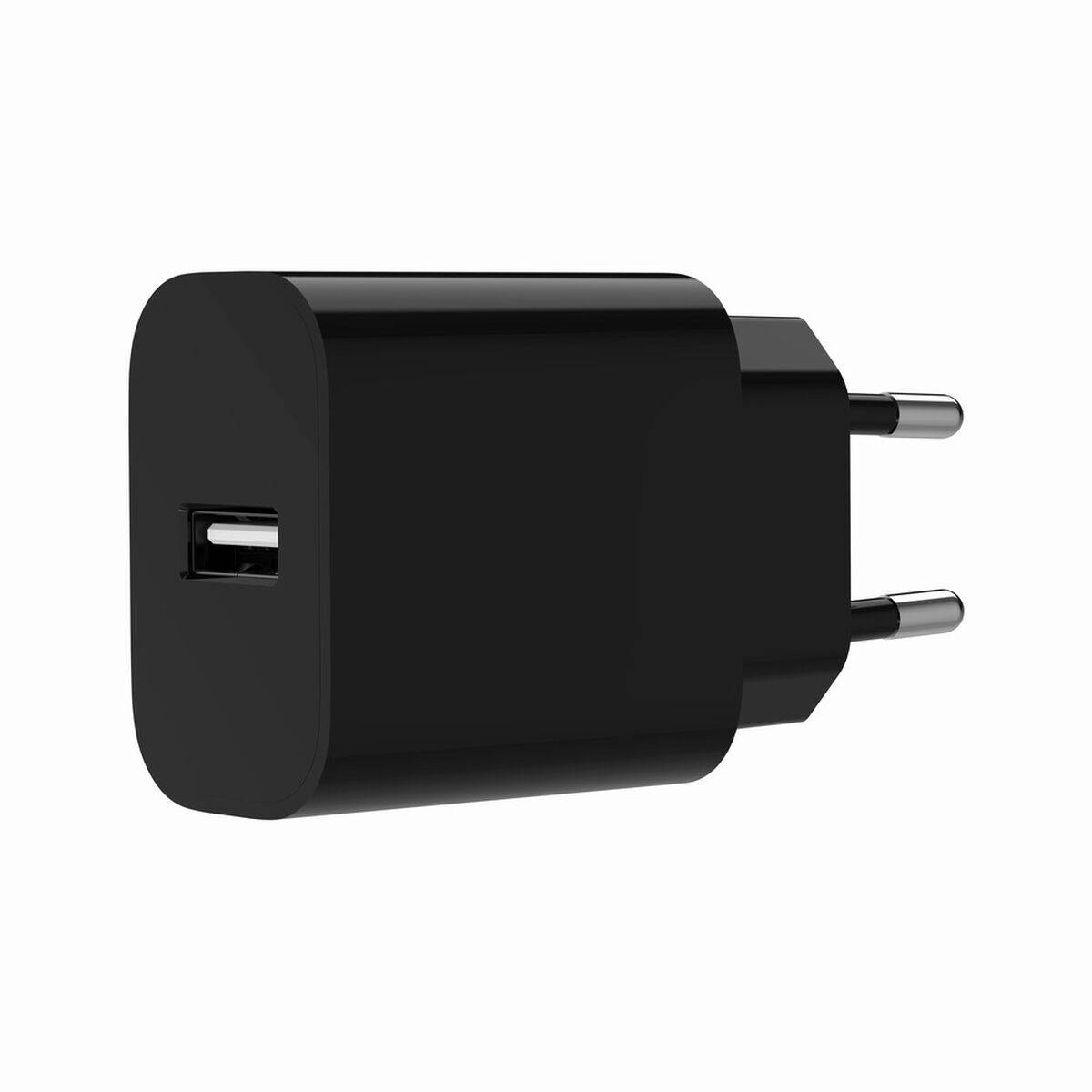 Cargador de Pared GEMBIRD TA-UC-1A12-01-BK Negro