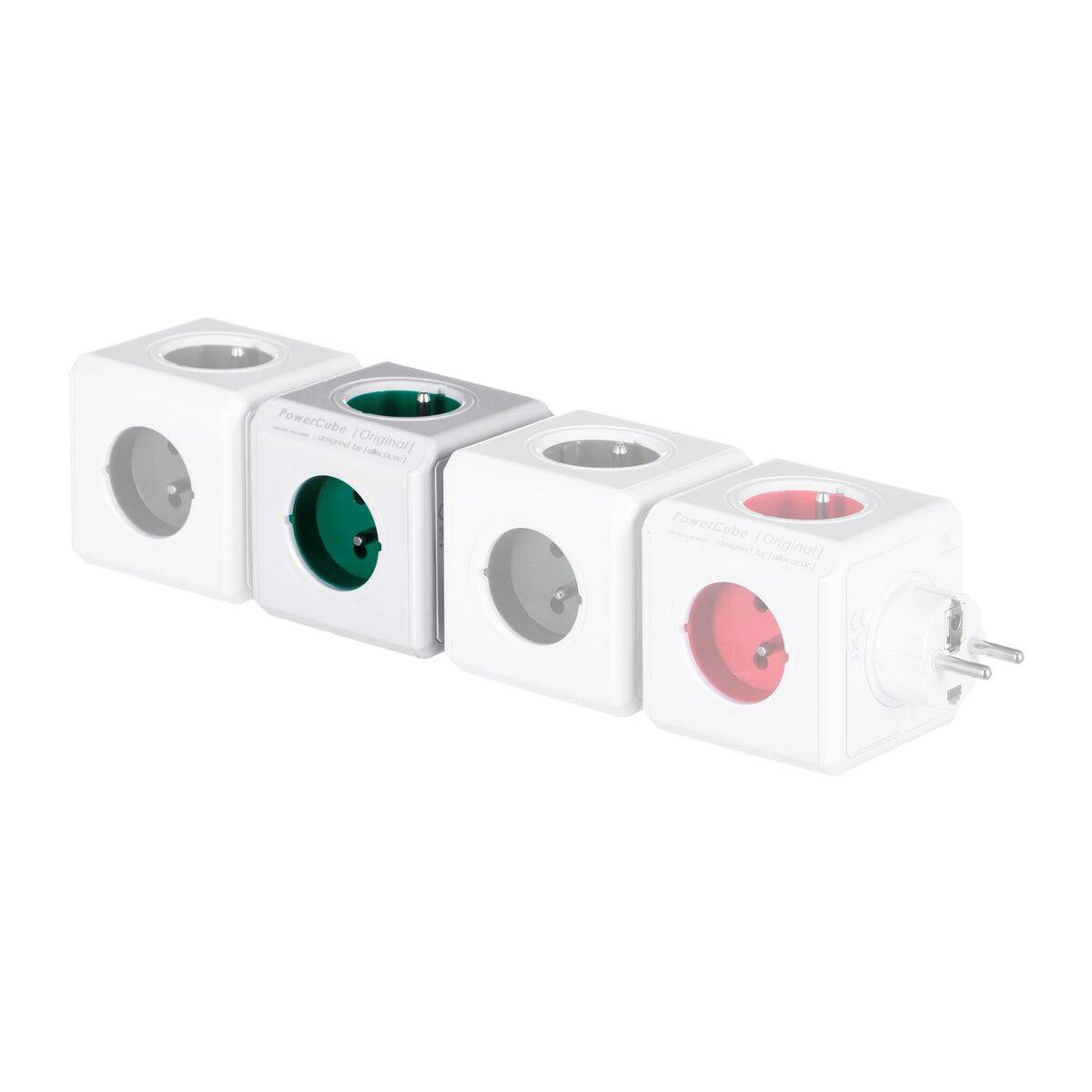 Ladrón de enchufe Allocacoc 2100GN/FRORPC 230 V 16 A 5 Enchufes