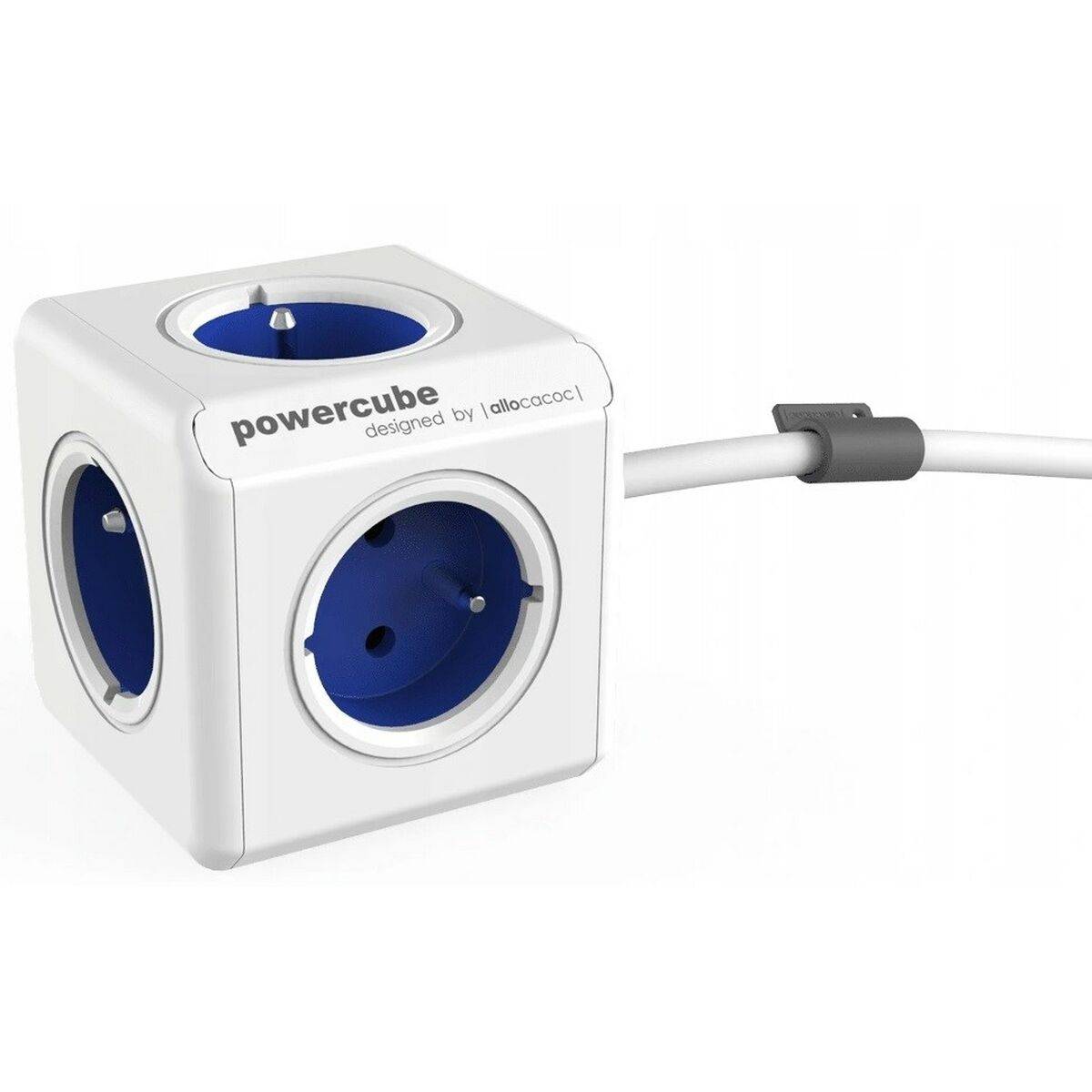 Regleta Enchufes Cubo Allocacoc 2300BL/FREXPC Azul Blanco 1,5 m