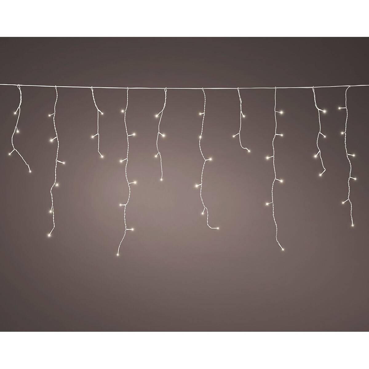 Cortina de Luces LED Lumineo Luz cálida Blanco