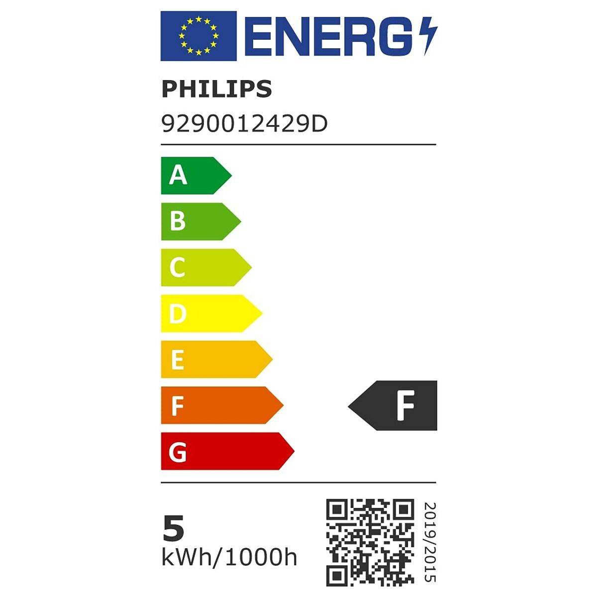Lámpara LED Philips 4,6 W GU10 Blanco F (2700 K)