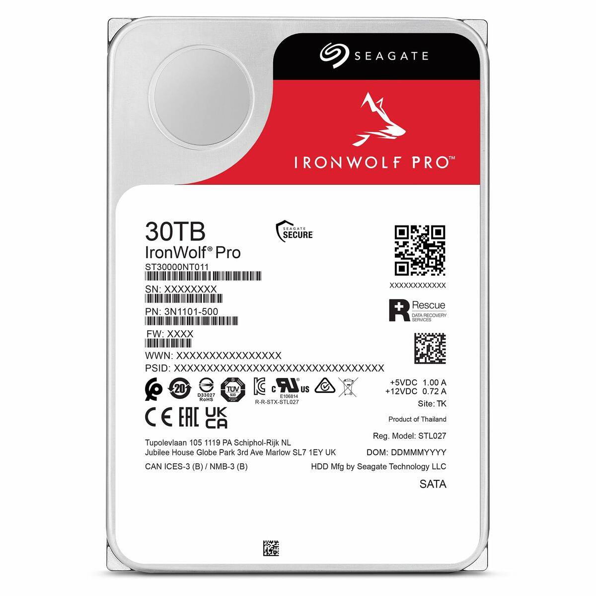 Disco Duro Seagate ST30000NT011 3,5"
