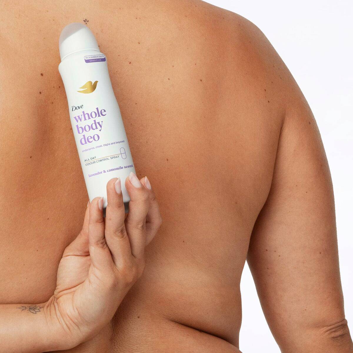 Desodorante en Spray Dove LAVANDA & CAMOMILA 150 ml