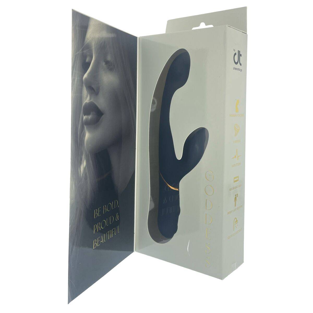 Vibrador Doble Estimulación Dream Toys Goddess Collection Azul