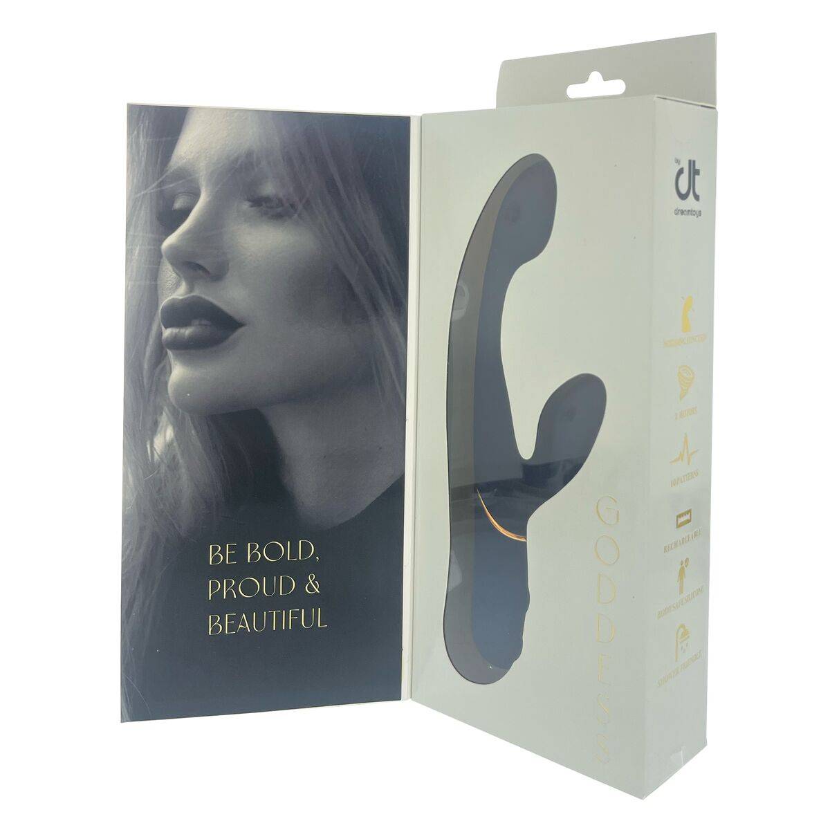 Vibrador Doble Estimulación Dream Toys Goddess Collection Azul