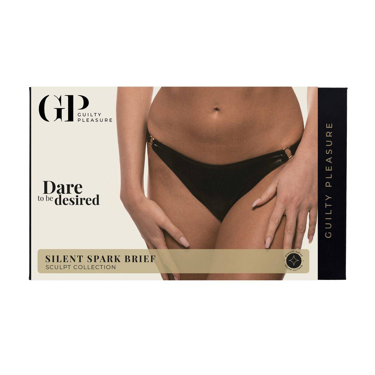 Conjunto de Lencería Guilty Pleasure Negro (XL)