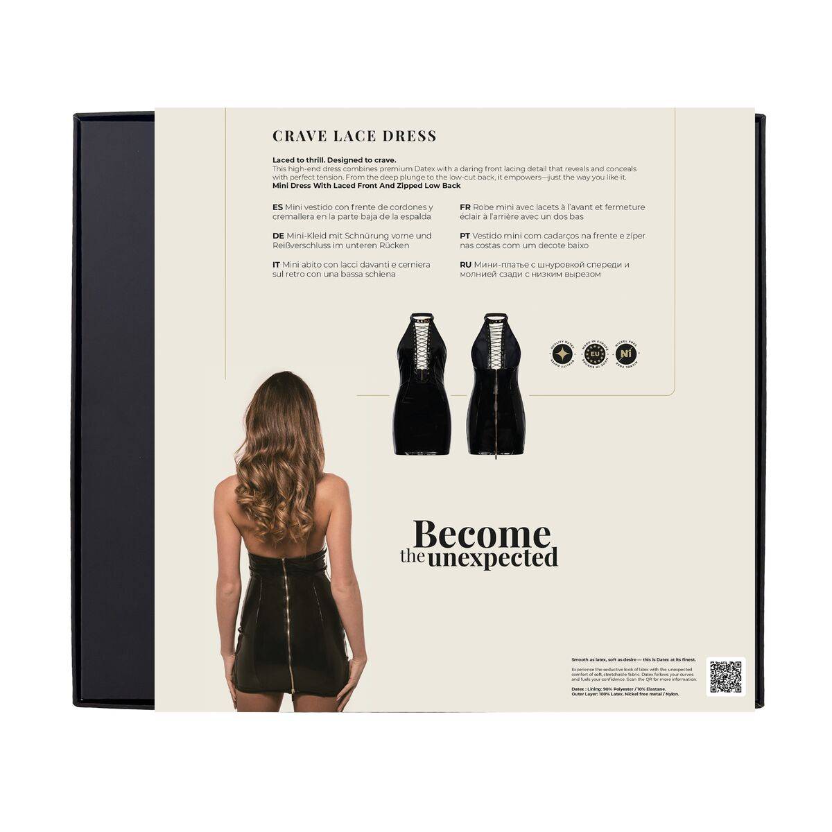 Vestido Guilty Pleasure Negro XL (XL)