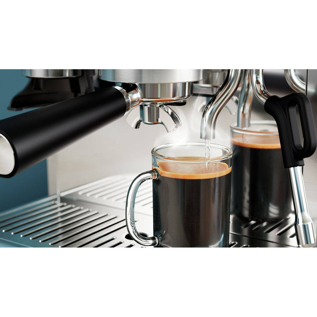 Cafetera Superautomática Philips PSA3218/01 Negro Acero 1350 W 15 bar 2,3 L