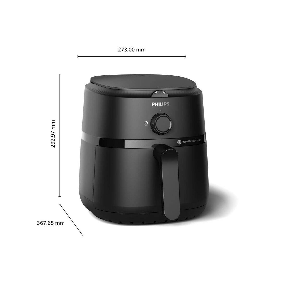 Freidora de Aire Philips Negro 1500 W