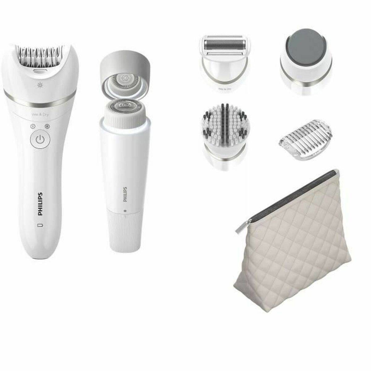 Depiladora Eléctrica Philips BRE770/92 - Satinelle Advanced Plástico