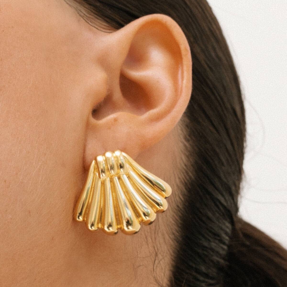 Pendientes Mujer 24KAE 424107Y Dorado