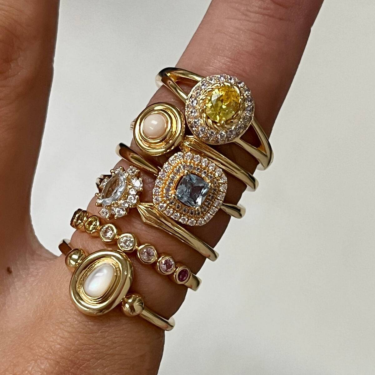 Anillo Mujer 24KAE 124146Y/56 Dorado 16