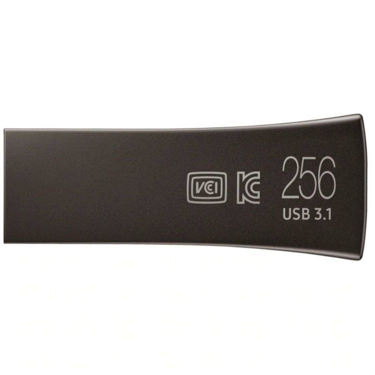 Memoria USB Samsung MUF-256BE Negro Gris Titanio 256 GB