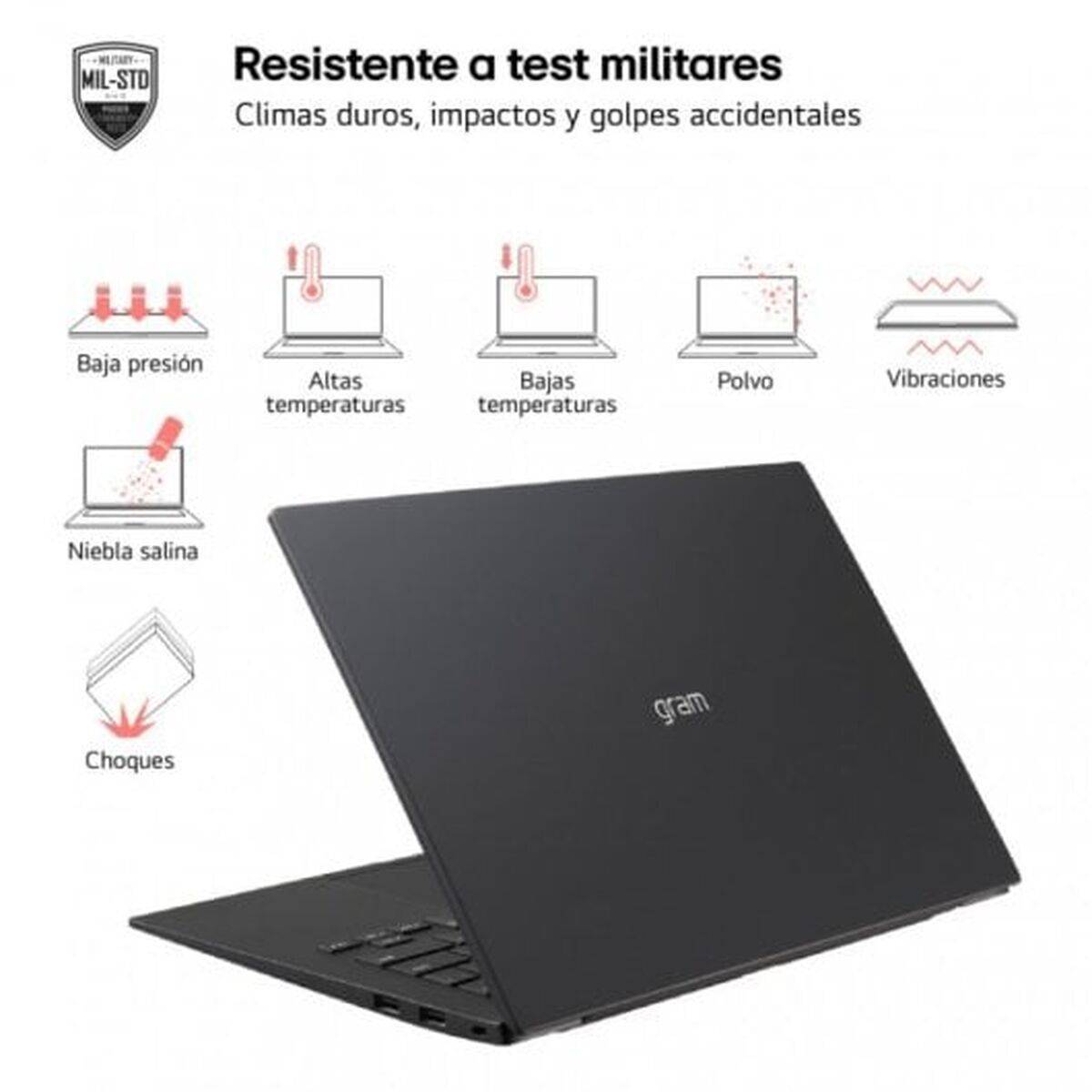 Laptop LG 14Z90S-G.AD78B Qwerty Español 14" 1,4 GHz Intel Core Ultra 7 155H 32 GB RAM 1 TB SSD (Reacondicionado A)