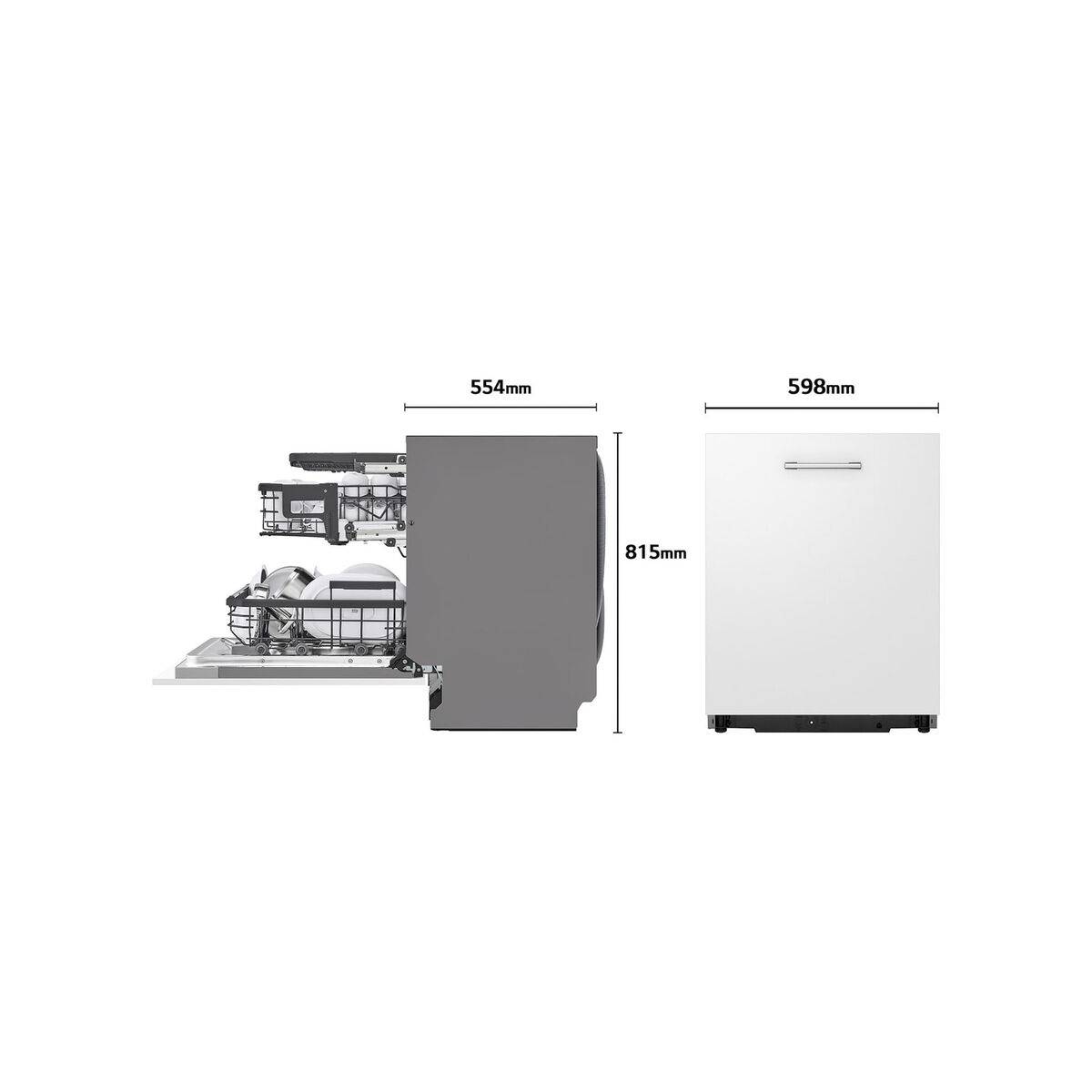 Lavavajillas LG DB597TXS