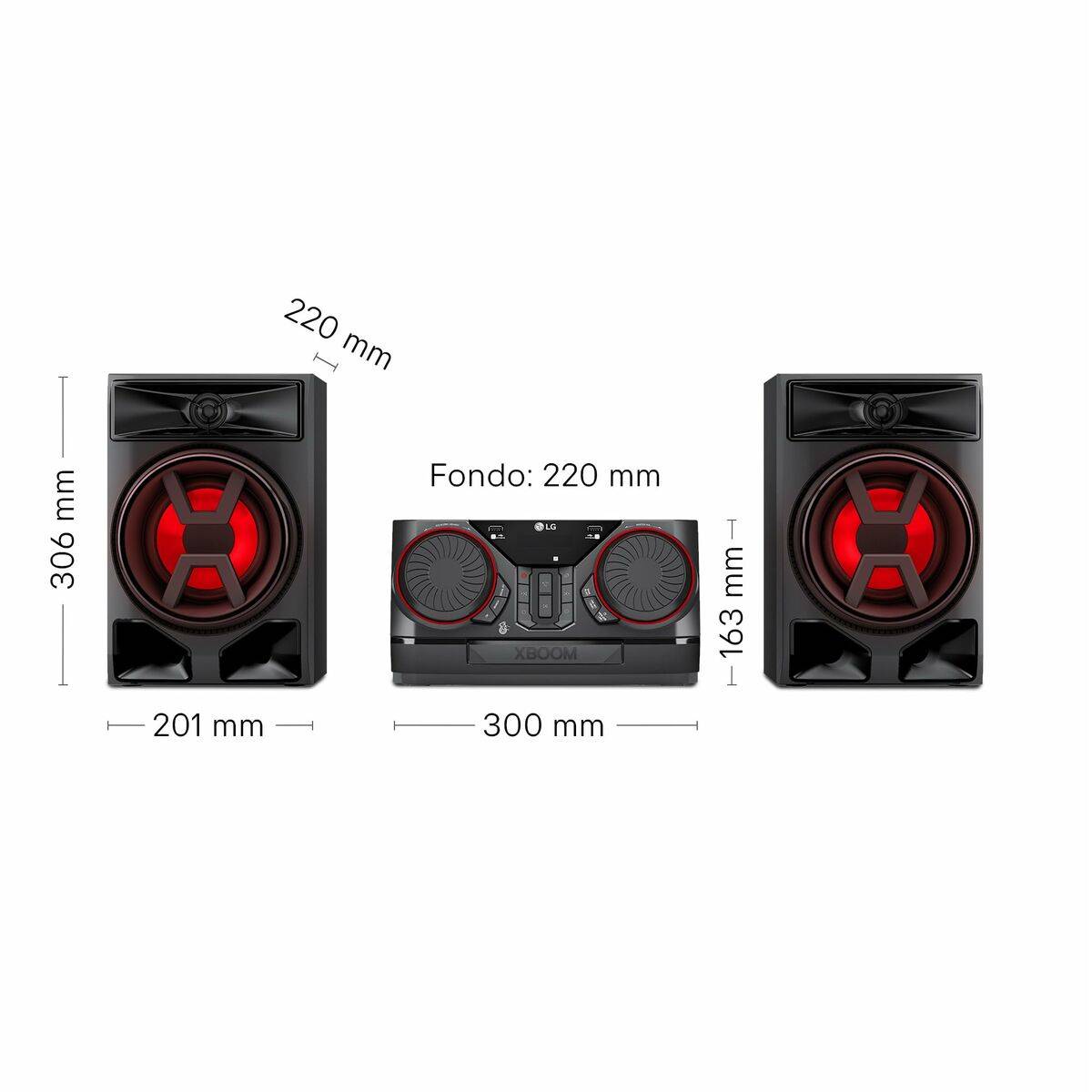 Microcadena de Música LG CK43N