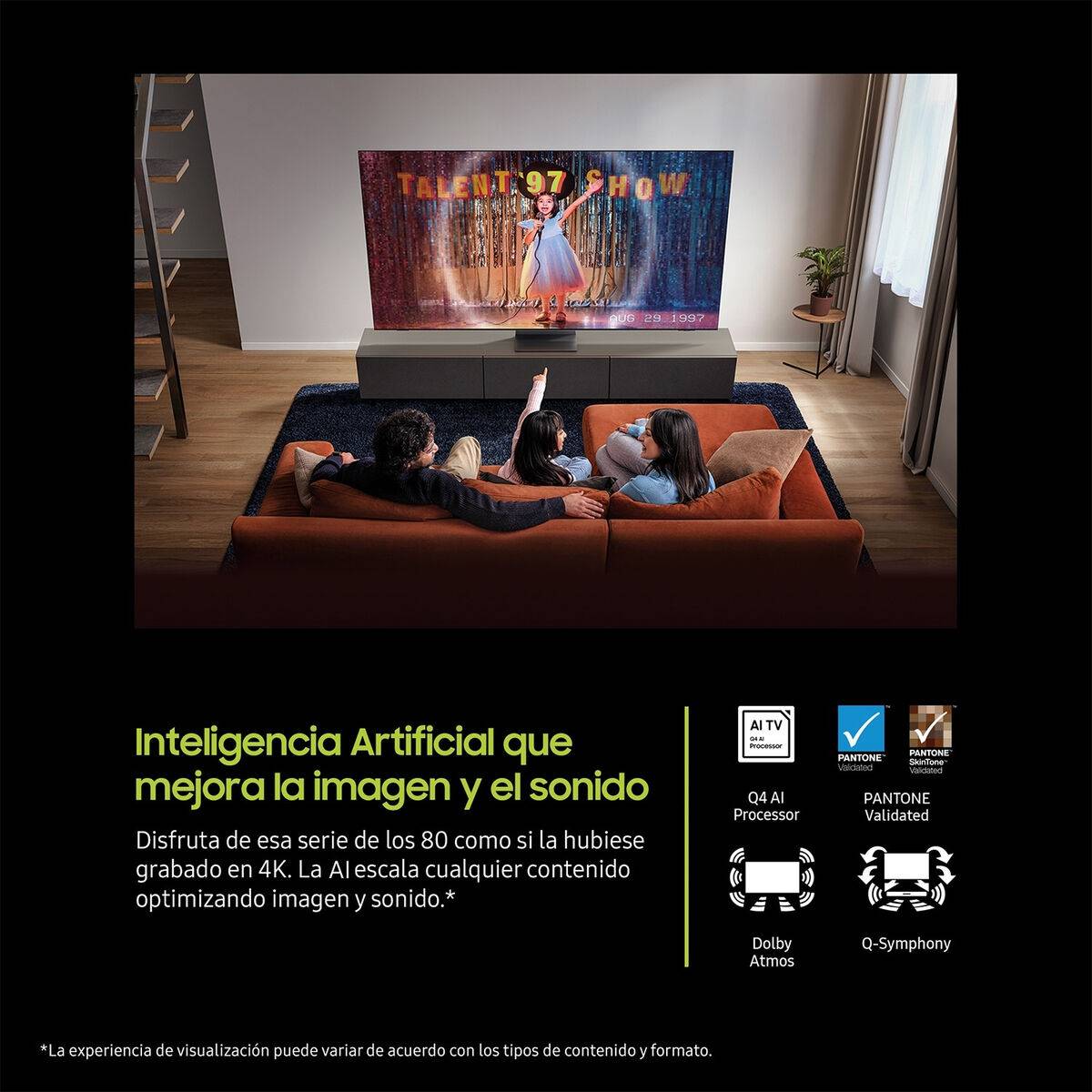 Smart TV Samsung TQ43Q8F 43" 4K Ultra HD LED HDR QLED