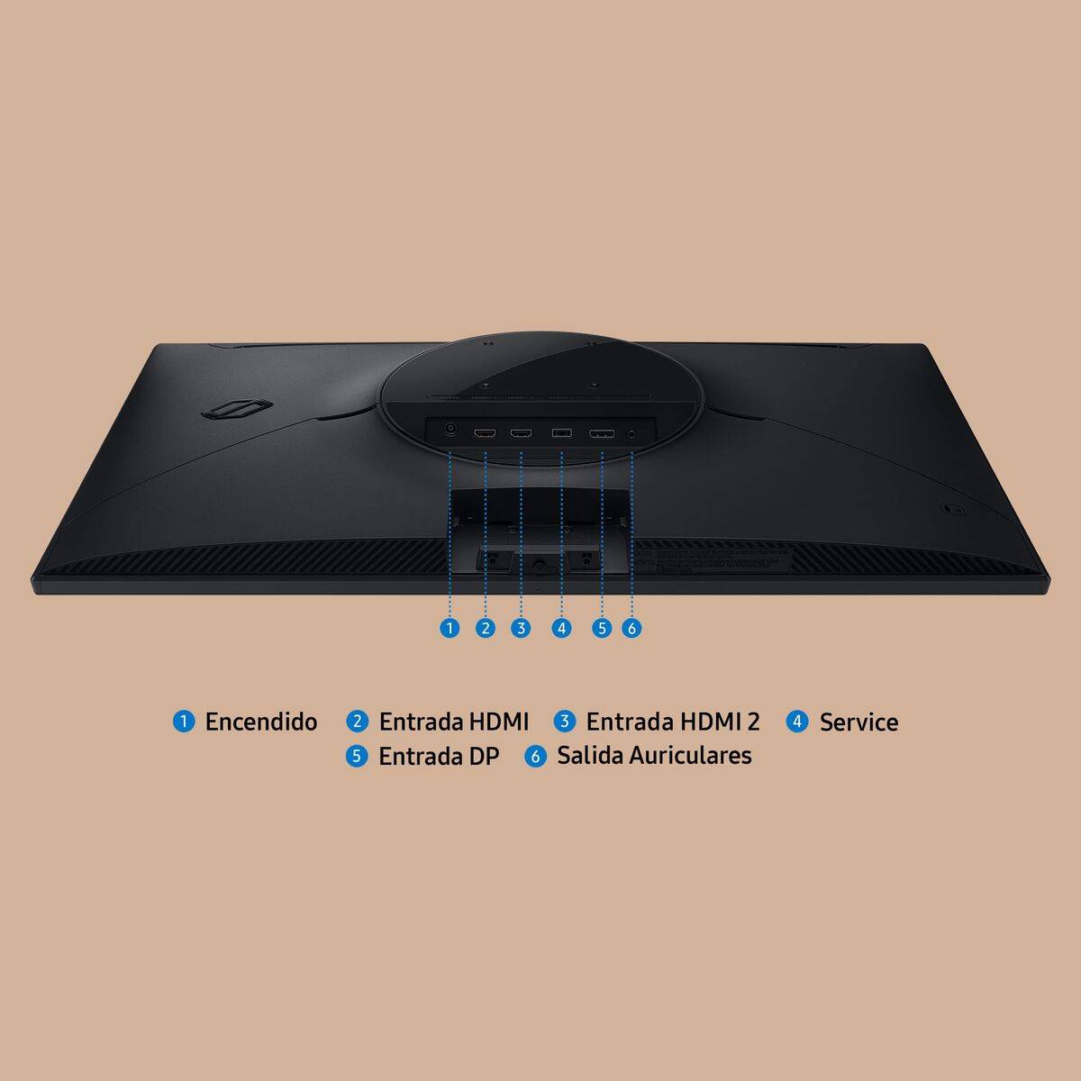 Monitor Gaming Samsung LS27FG530EUXEN 27" Quad HD