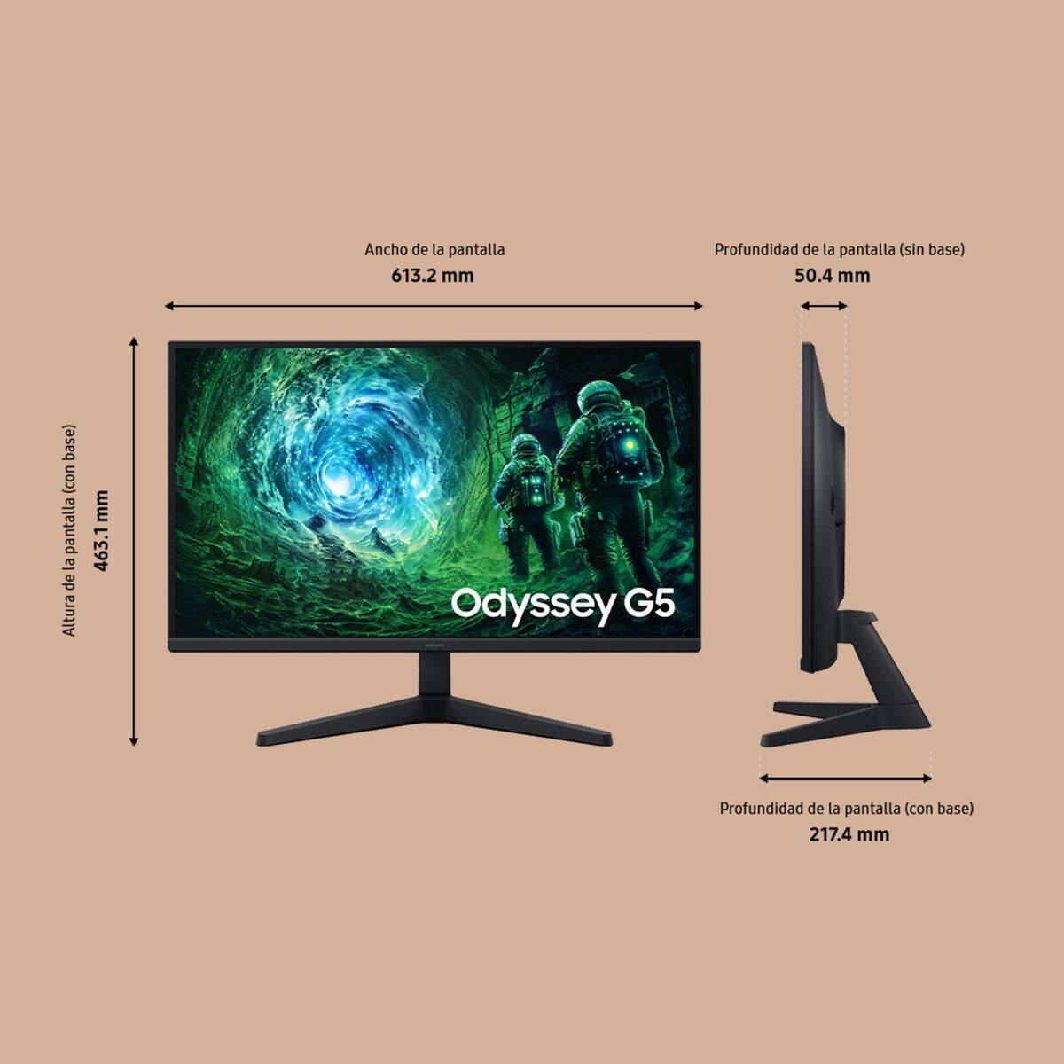 Monitor Gaming Samsung LS27FG530EUXEN 27" Quad HD