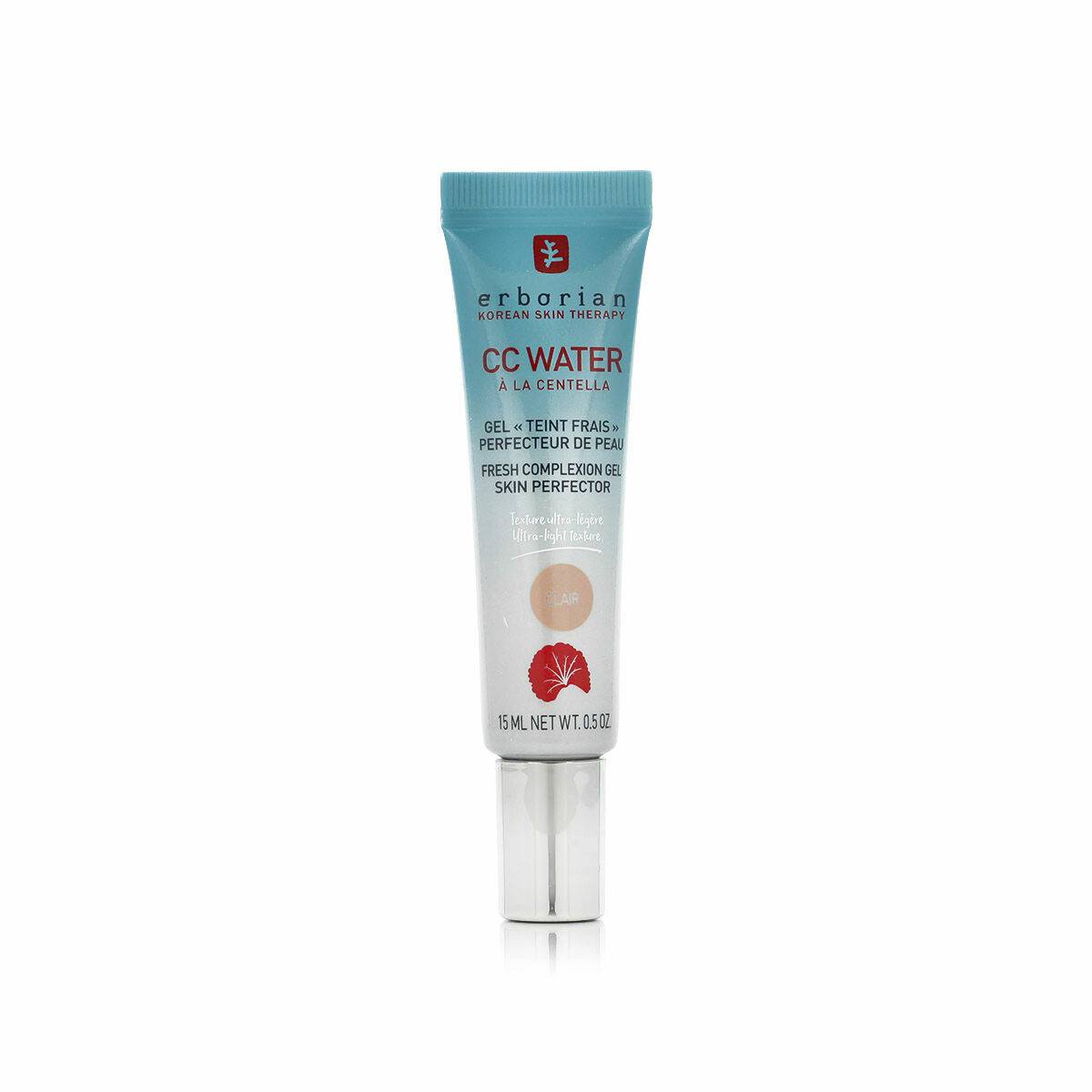 Crema Hidratante con Color Erborian CC WATER Claro 15 ml