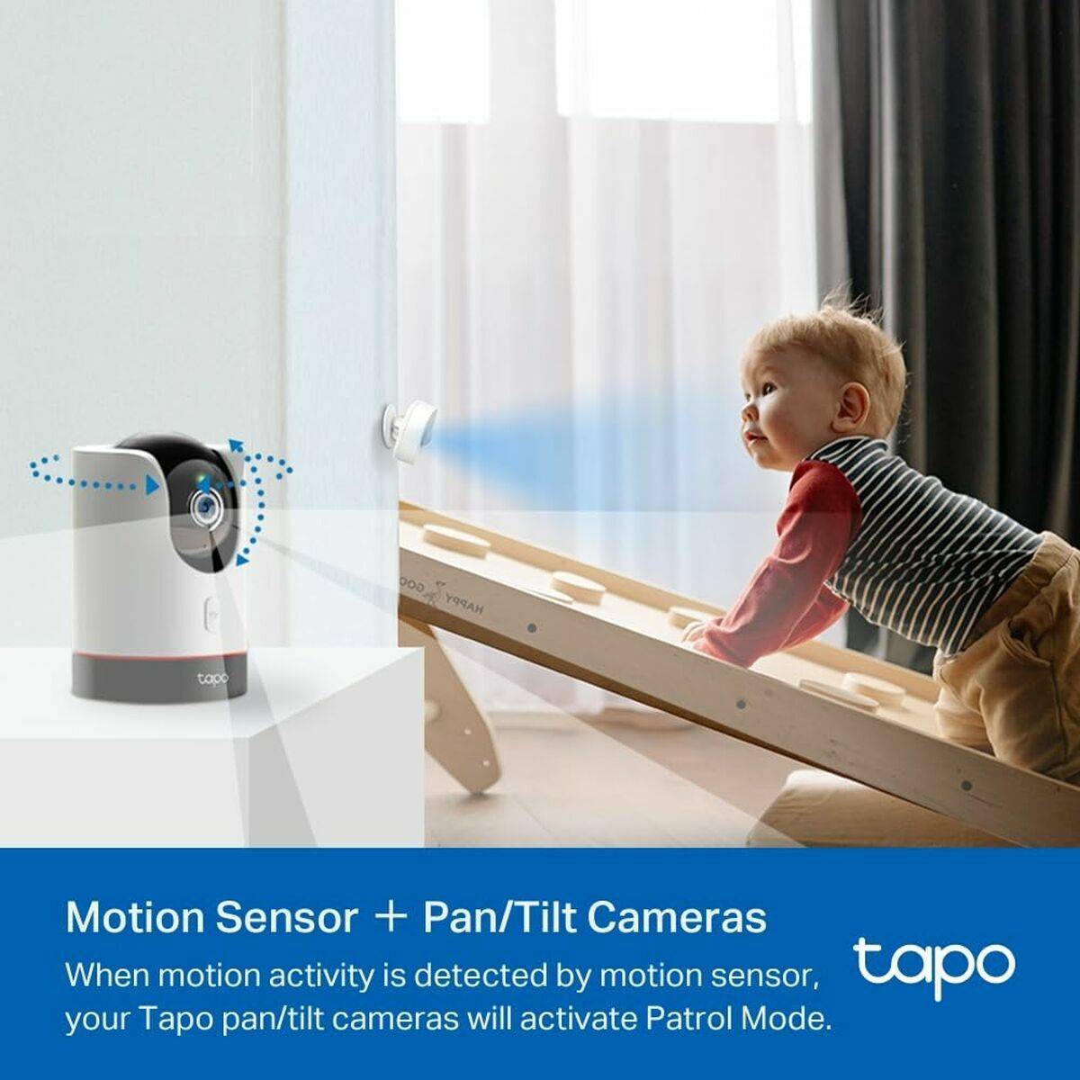 Sensor de Movimiento TP-Link TAPO T30 KIT Montaje en pared 4 Piezas