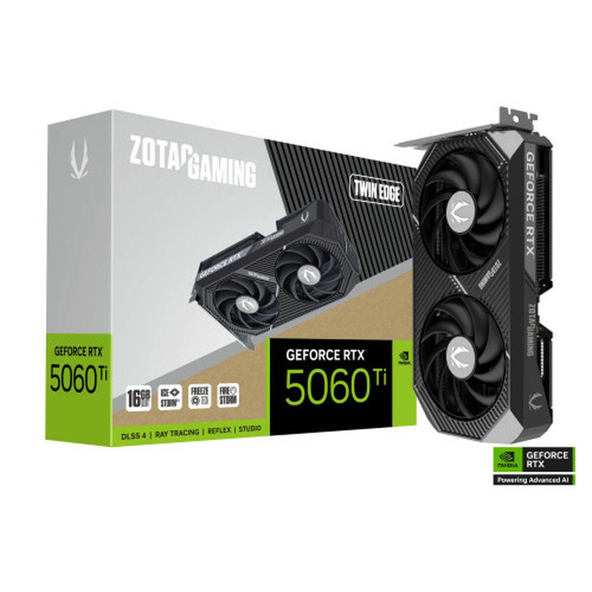 Tarjeta Gráfica Zotac ZT-B50620E-10M geforce rtx 5060 ti 16 GB GDDR7