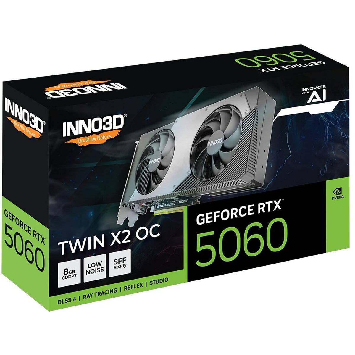Tarjeta Gráfica INNO3D N50602-08D7X-195070N GEFORCE RTX 5060 8 GB