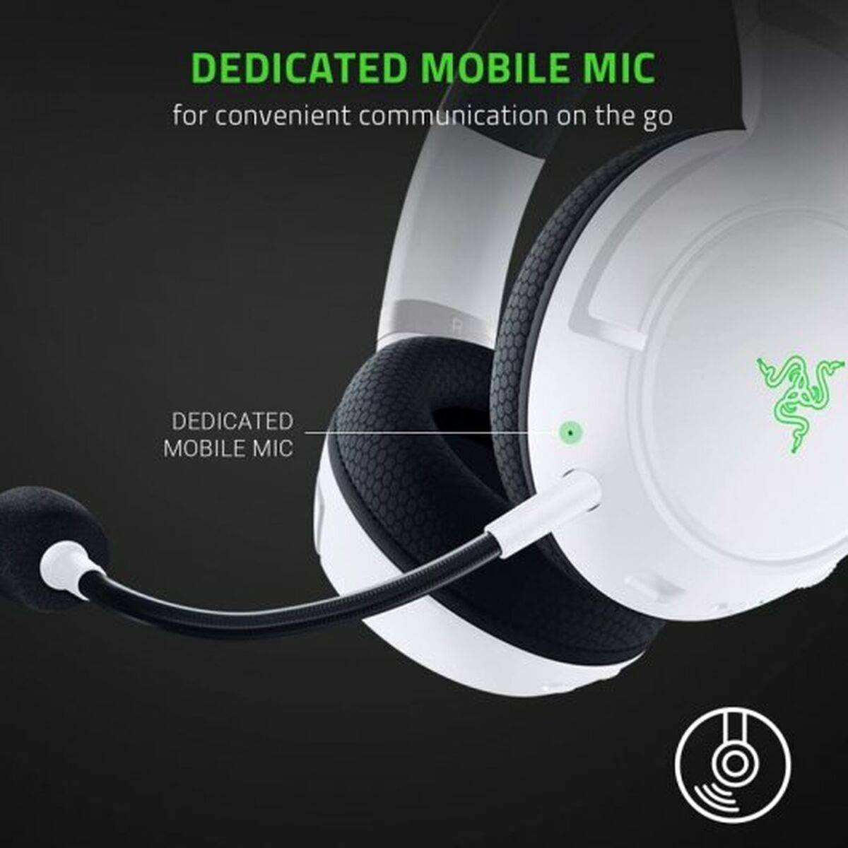 Auriculares con Micrófono Razer RZ04-03470300-R3M1 Blanco Multicolor