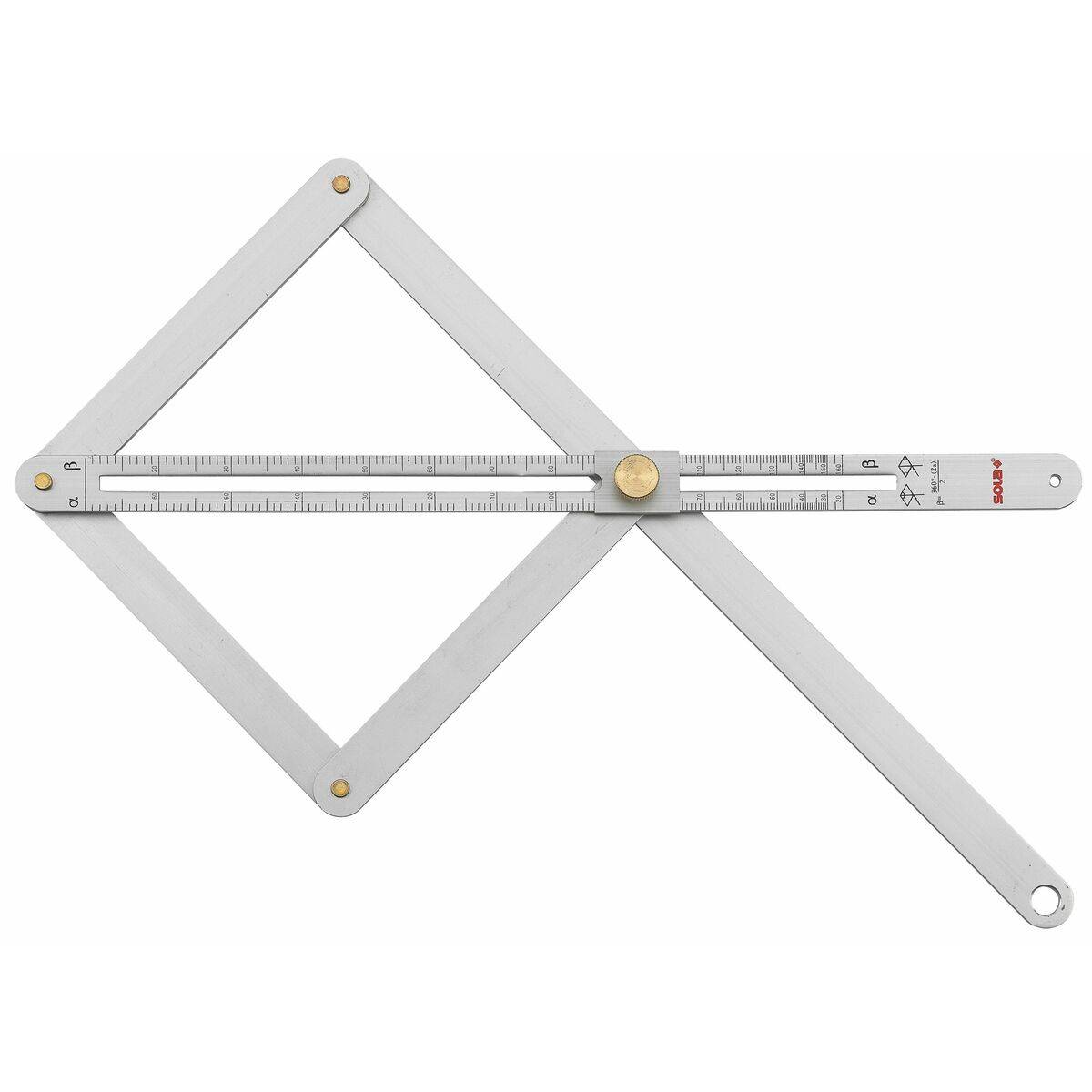 Escuadra SOLA Aluminio 170 x 380 mm
