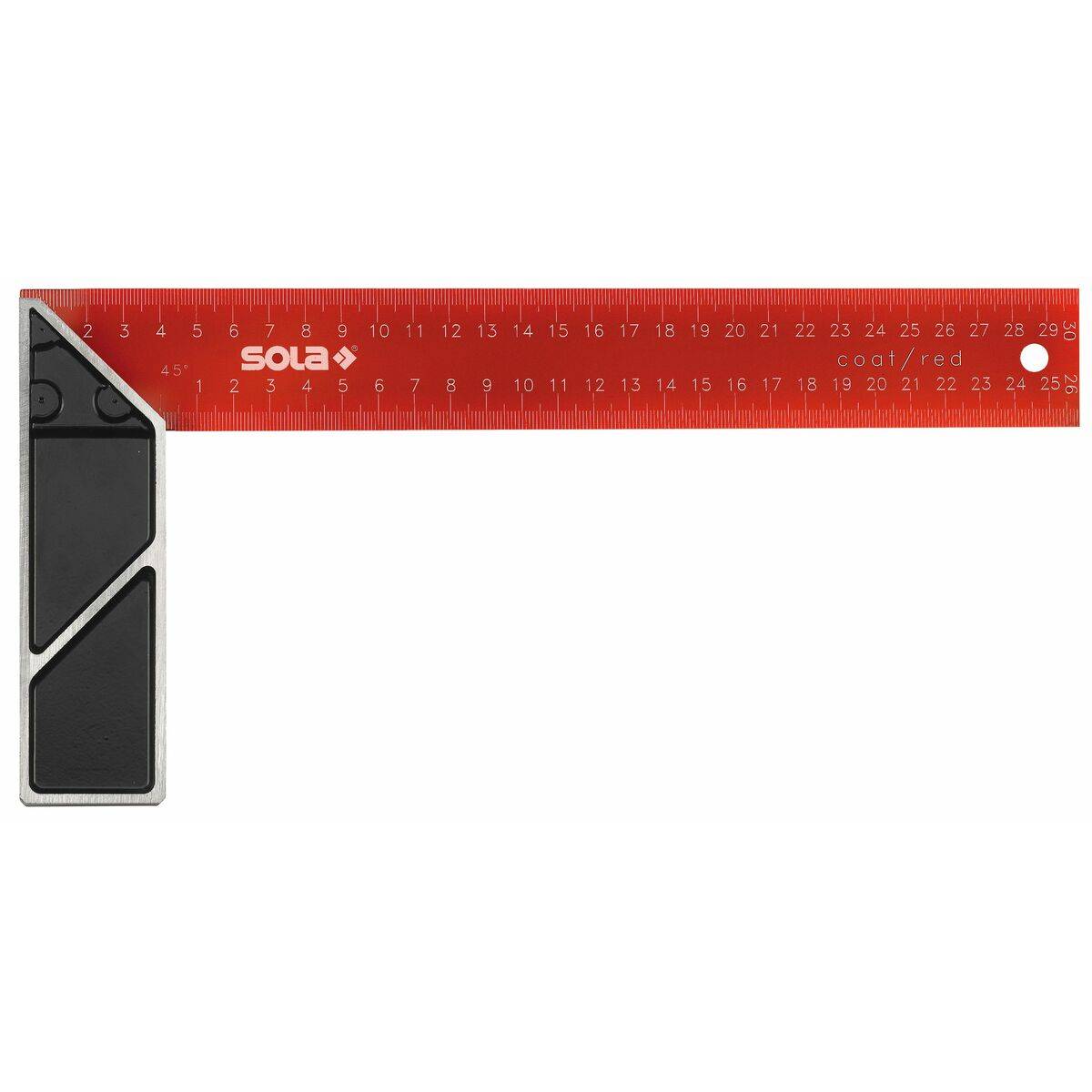 Escuadra de carpintero SOLA SRB 30 x 14,5 cm