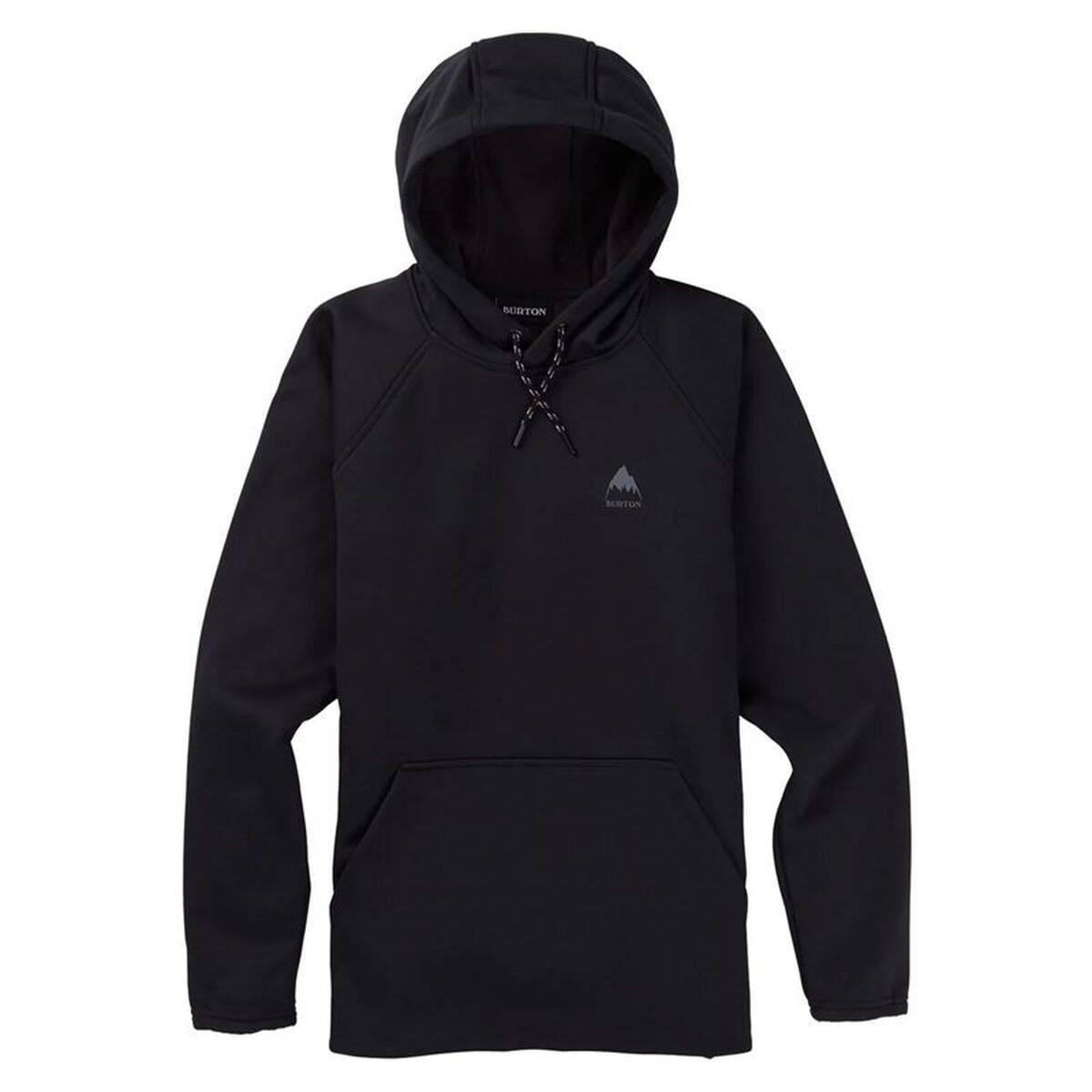 Sudadera con Capucha Hombre Burton Crown Weatherproof Pullover Fleece Negro