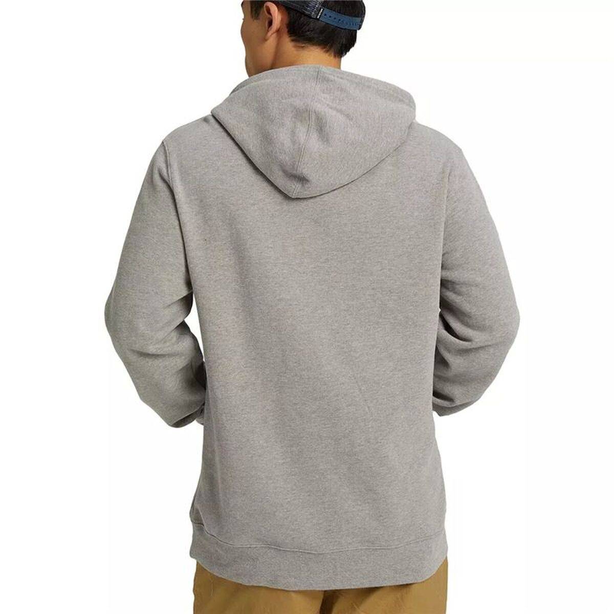 Sudadera con Capucha Hombre Burton Mountain Pullover Hoodie Gris claro
