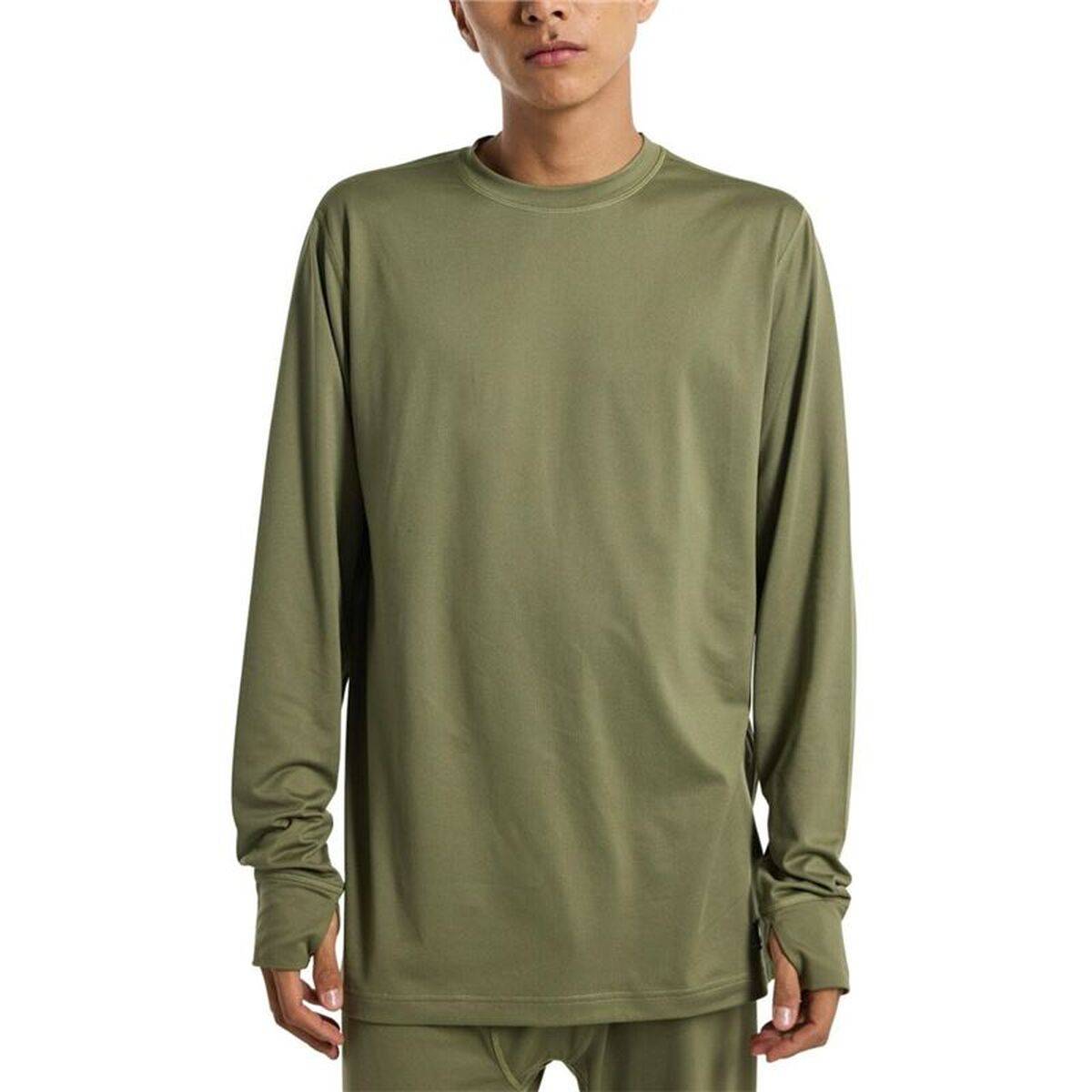Sudadera sin Capucha Hombre Burton Midweight Crew Verde