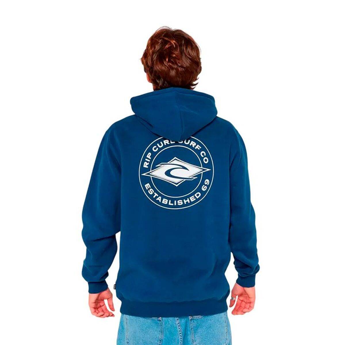 Sudadera con Capucha Hombre Rip Curl Staple Hood Azul