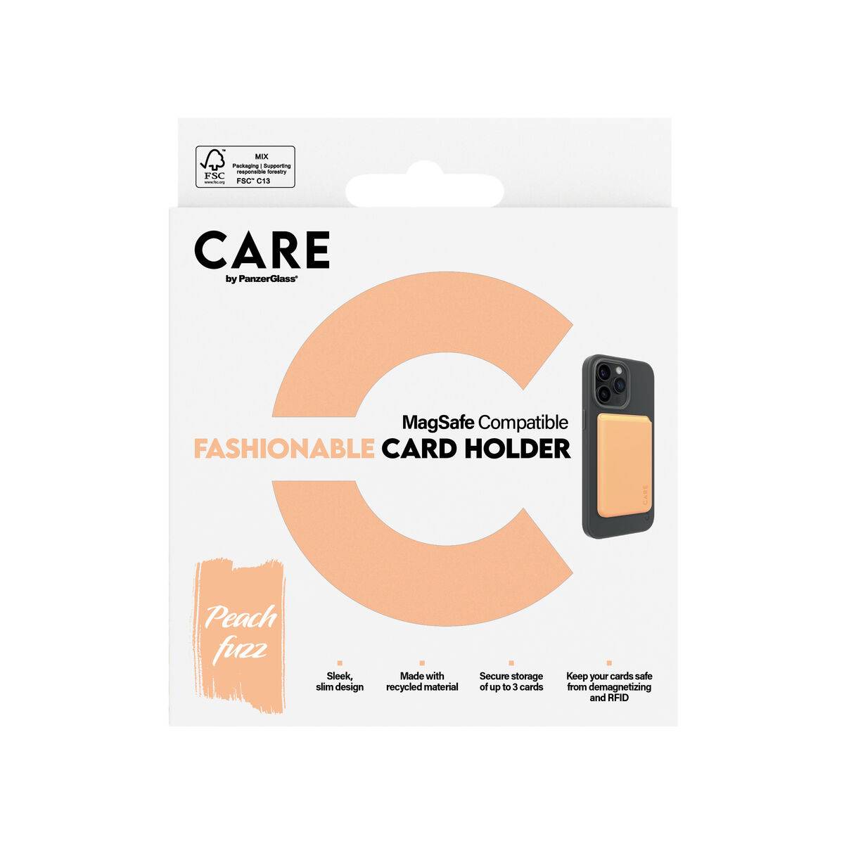 Funda para Móvil Panzer Glass 1446 Transparente Apple