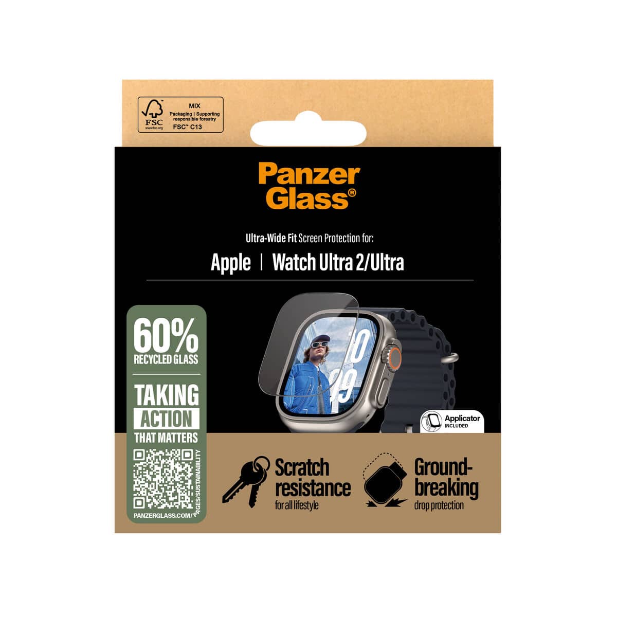 Protector de pantalla para Smartwatch Panzer Glass 3712