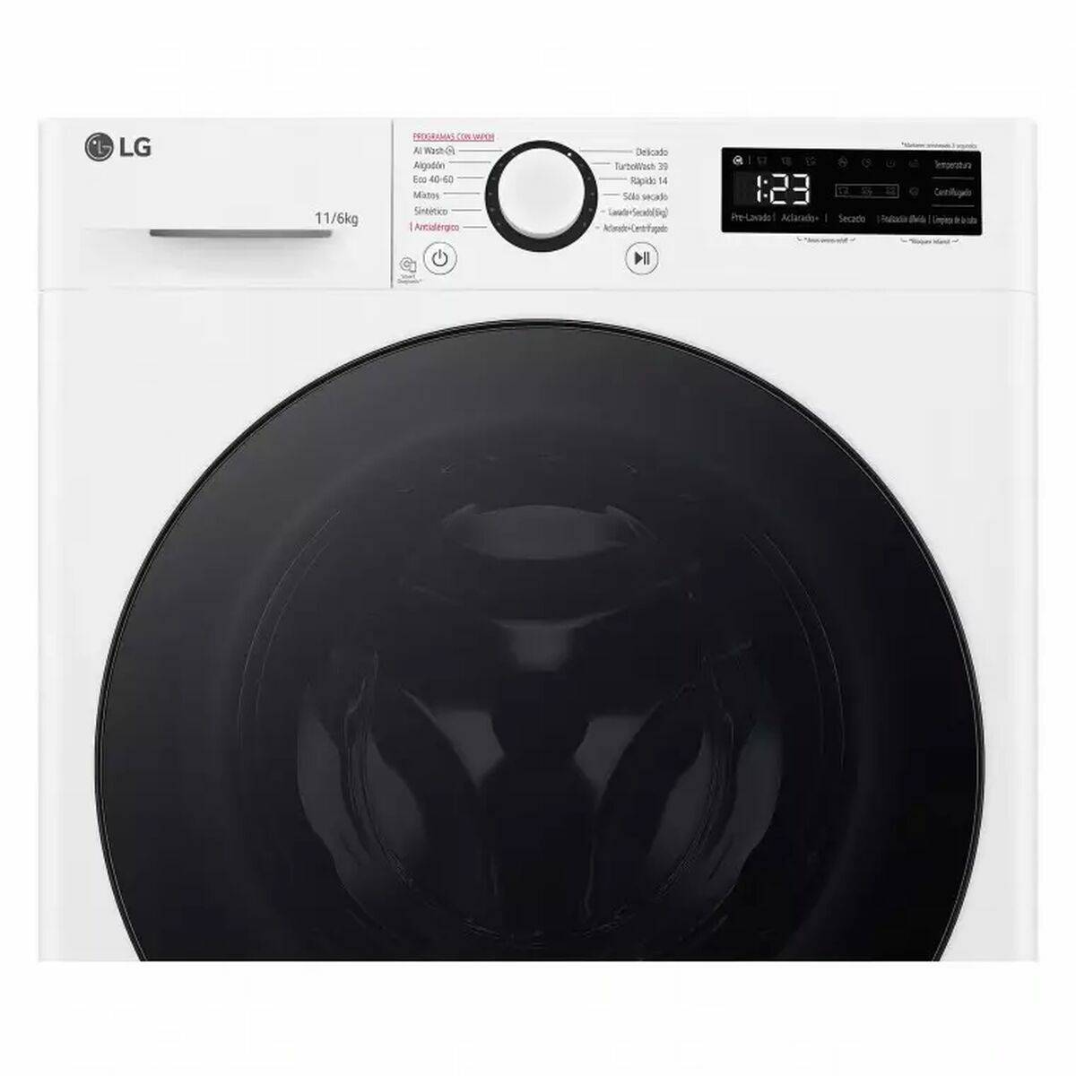 Lavadora-Secadora Inteligente LG F4DR6011AGW 11 kg/6 kg 1400 rpm