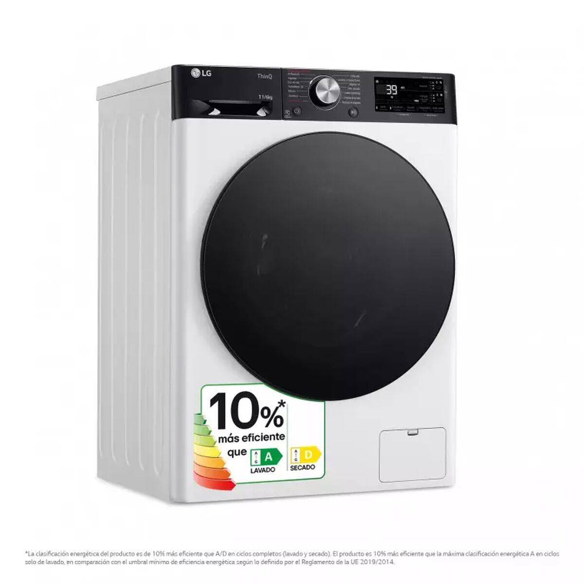 Lavadora-Secadora Inteligente LG AI Direct Drive TurboWash 360º 1400 rpm 11 kg/6 kg