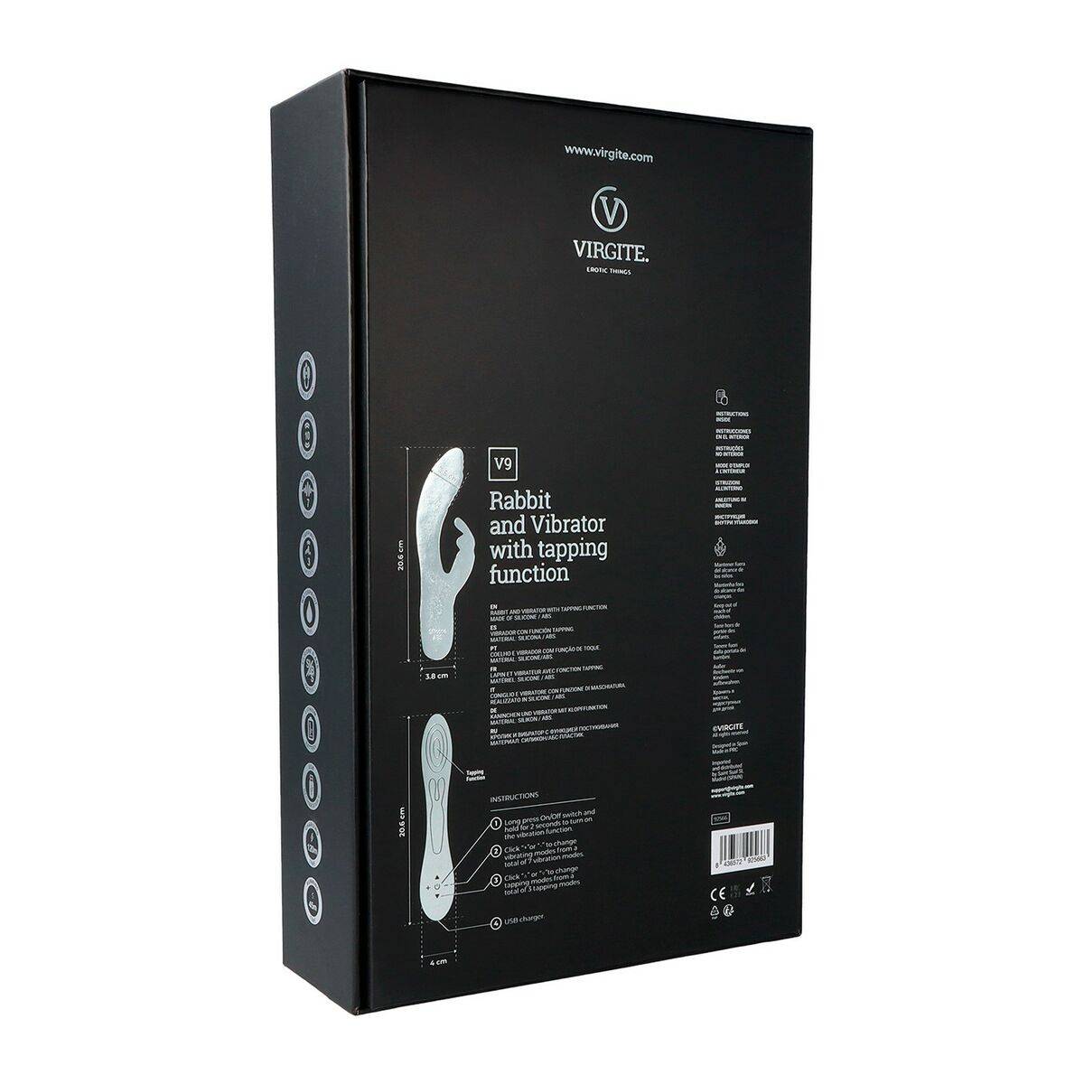 Vibrador Punto G Virgite Azul