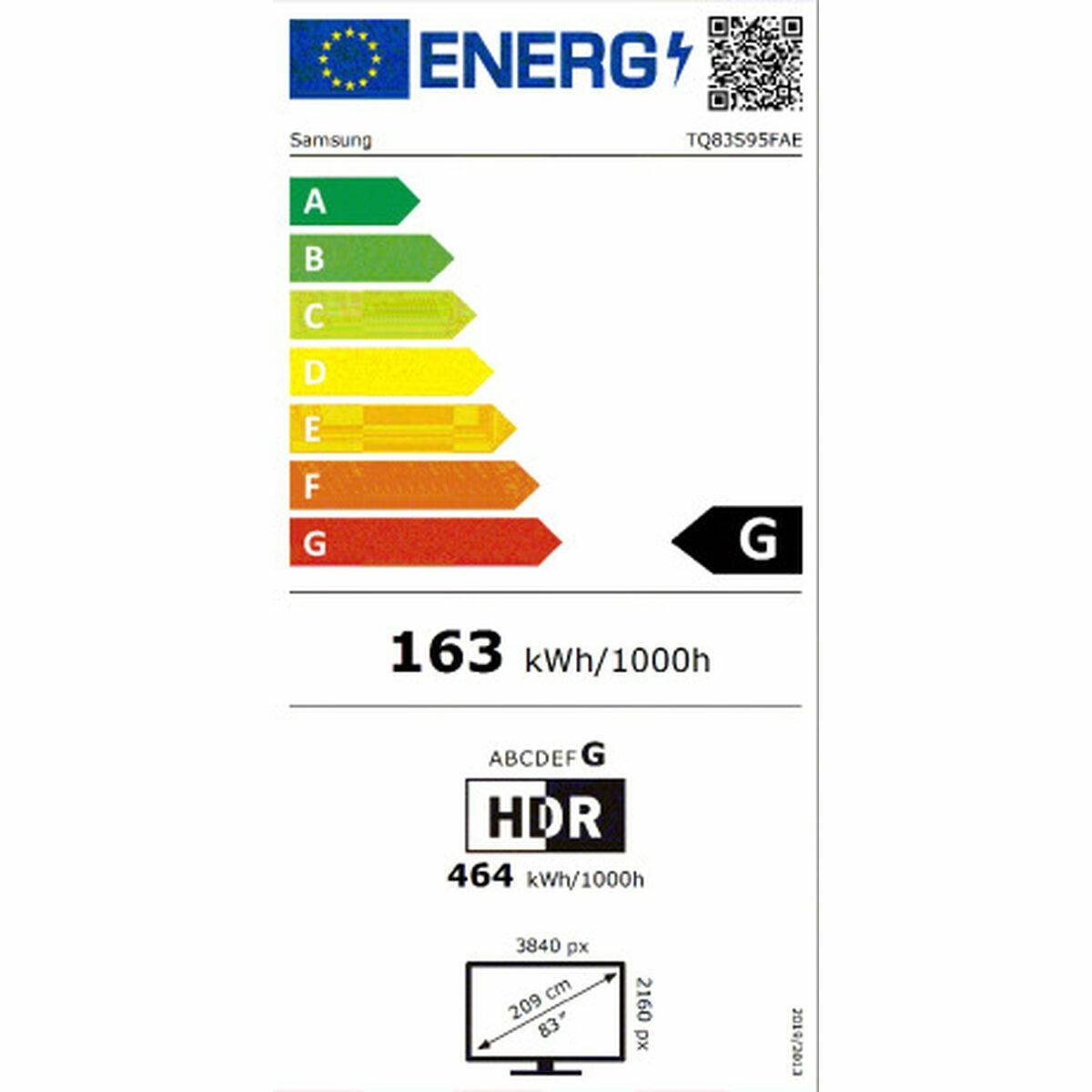 Smart TV Samsung TQ83S95FAEXXC 4K Ultra HD 83" HDR OLED