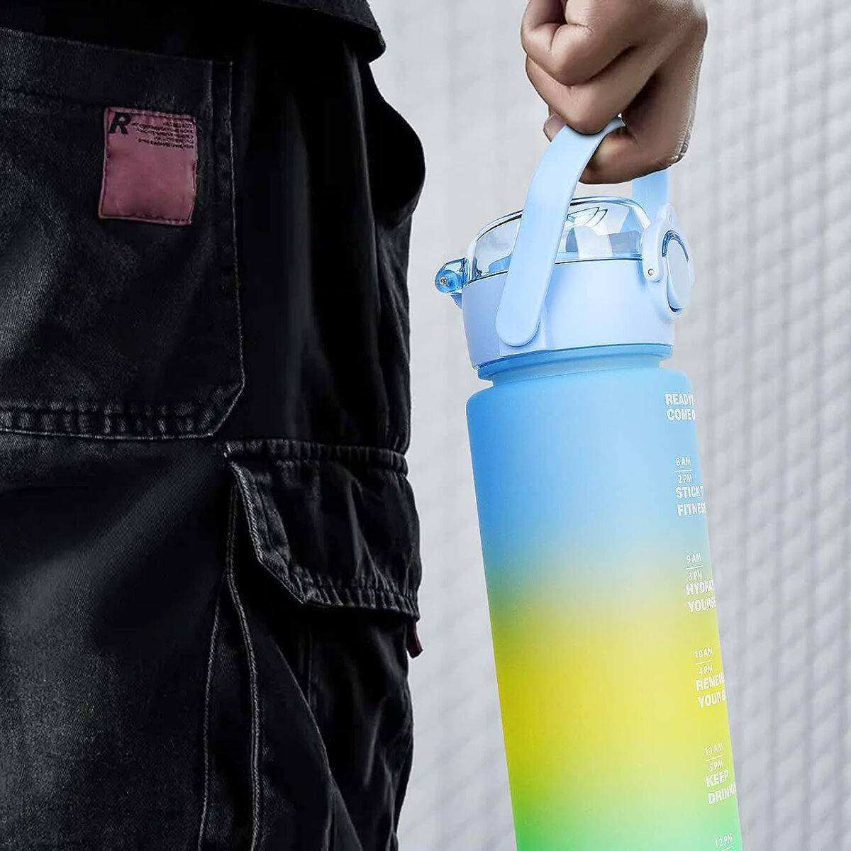 Botella de Agua Bewinner Multicolor 600 ml 7,5 X 20 CM (12 Unidades)