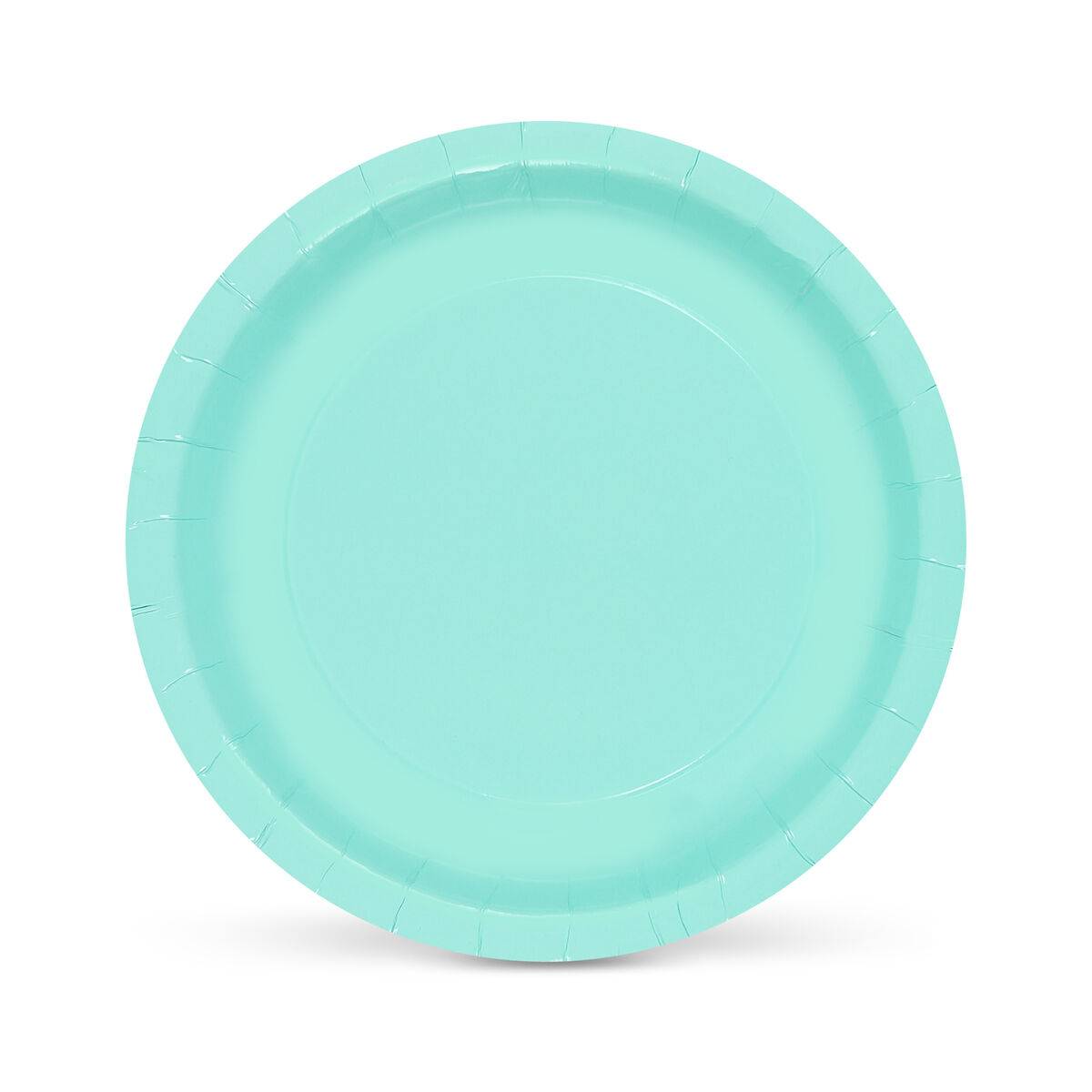 Set de Platos Algon Aguamarina 20 cm 10 Piezas (24 Unidades)