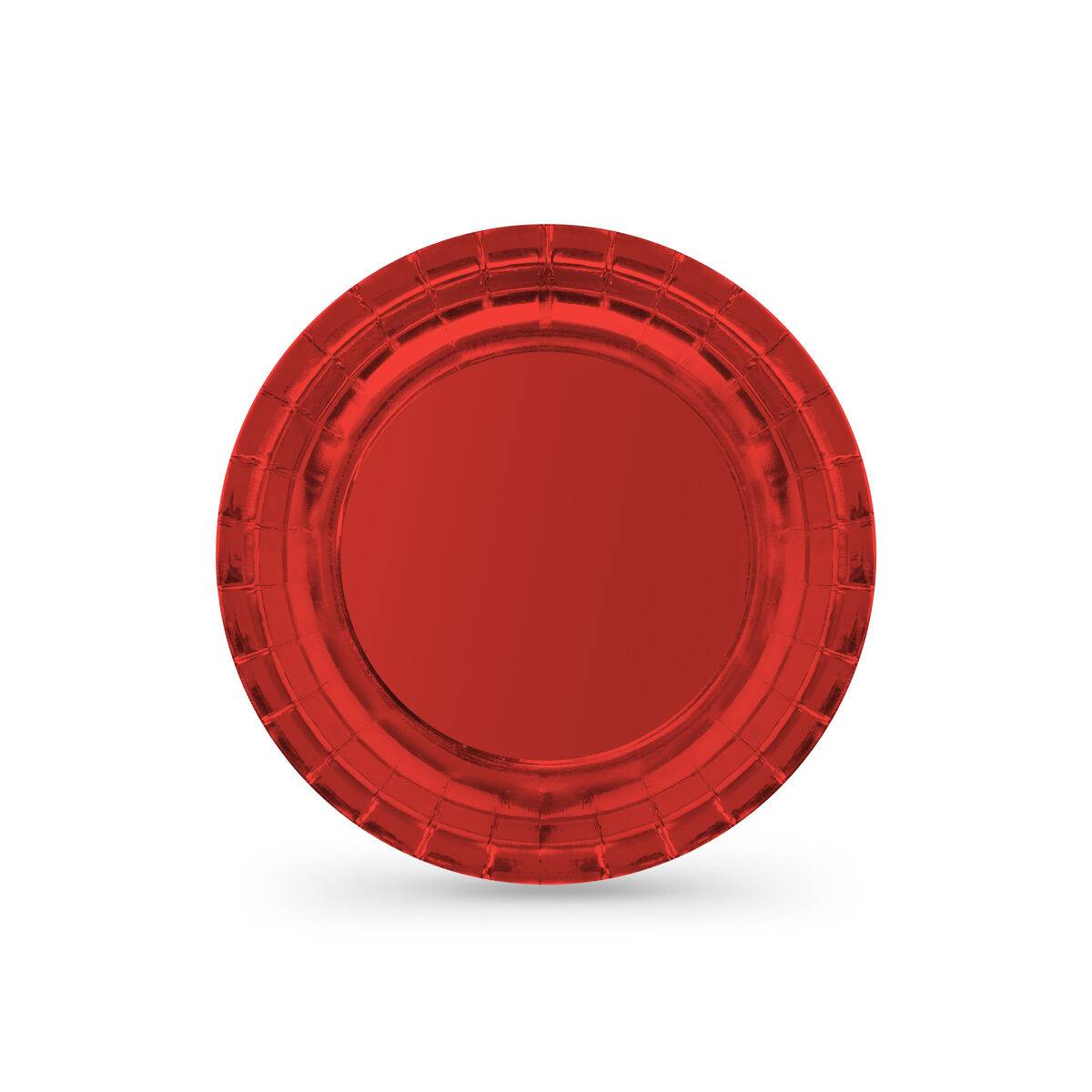 Set de Platos Algon Rojo 20 cm 10 Piezas (18 Unidades)