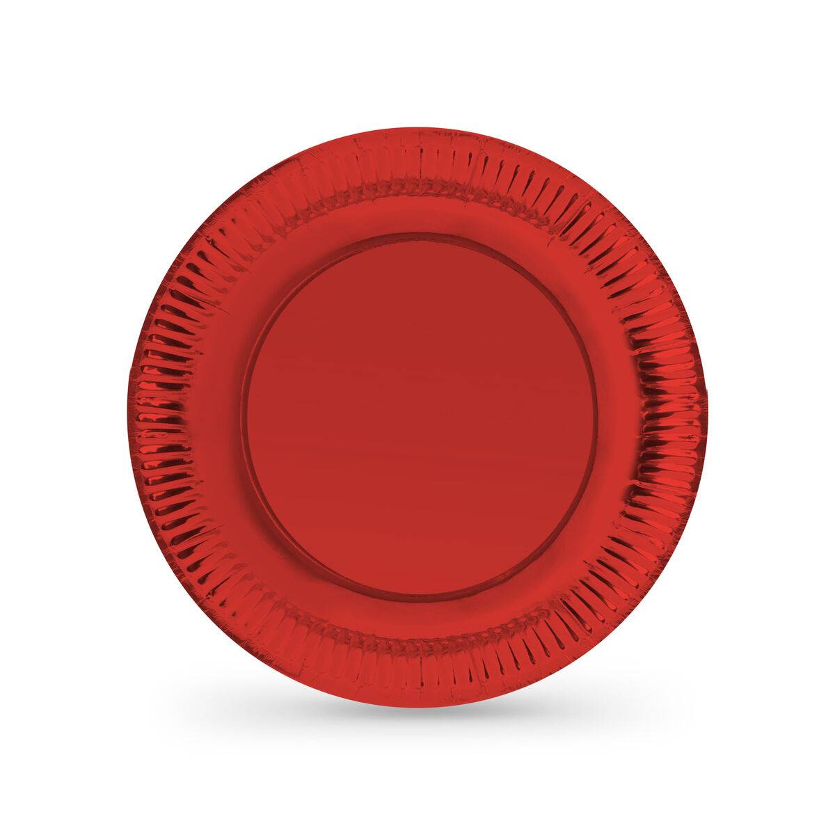 Set de Platos Algon Rojo 23 cm 10 Piezas (18 Unidades)