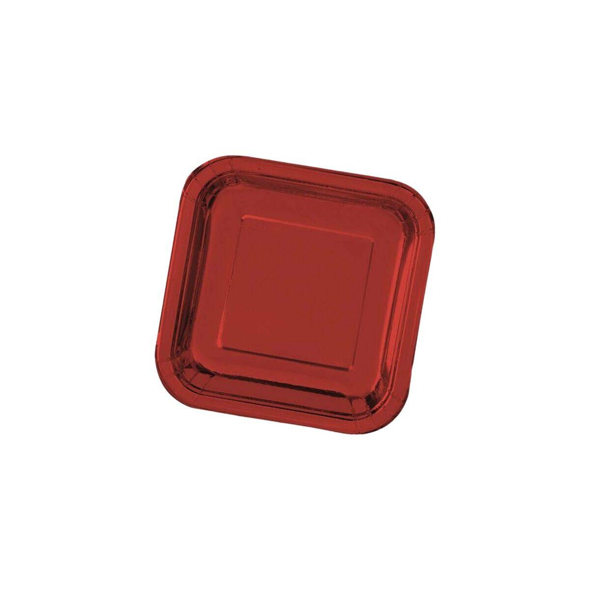 Set de Platos Algon Rojo 26 cm 3 Piezas (18 Unidades)